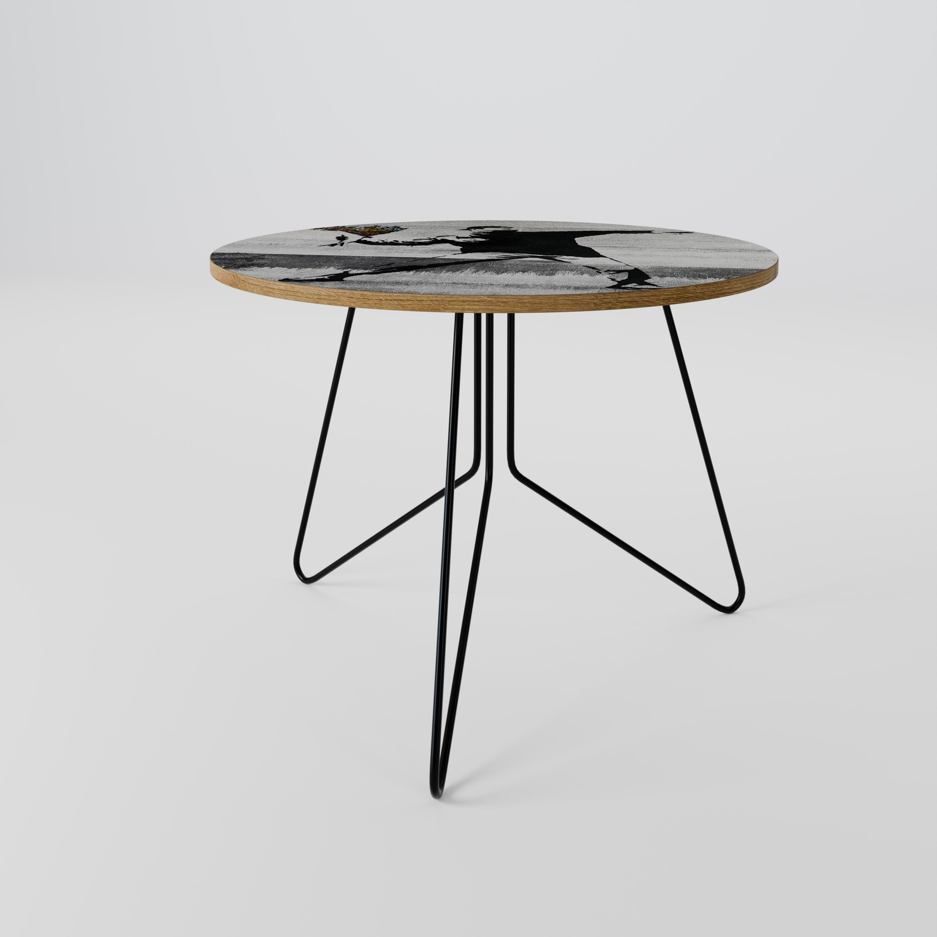 Table basse FLOWER BOMBER (BANKSY) 69