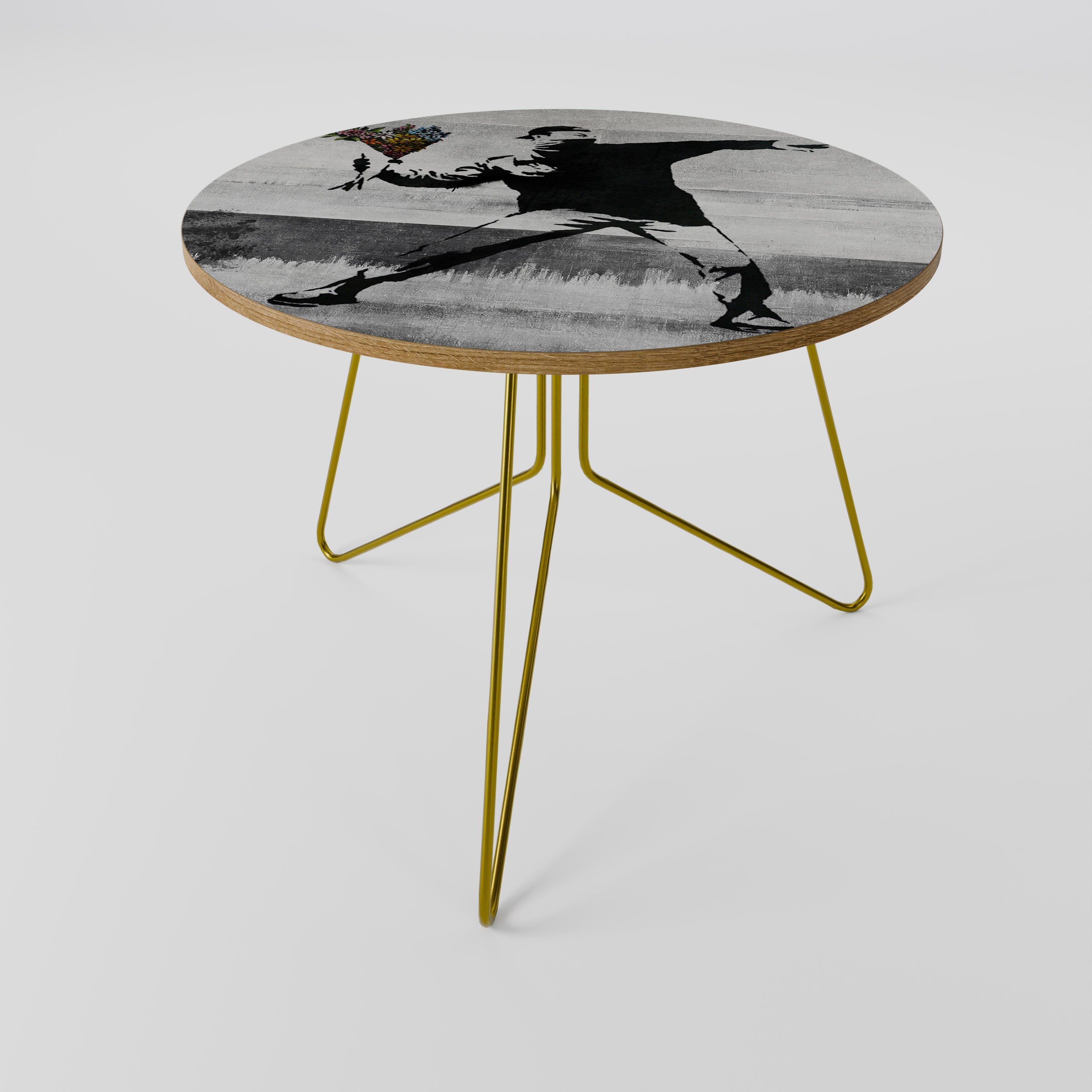 Table basse FLOWER BOMBER (BANKSY) 69