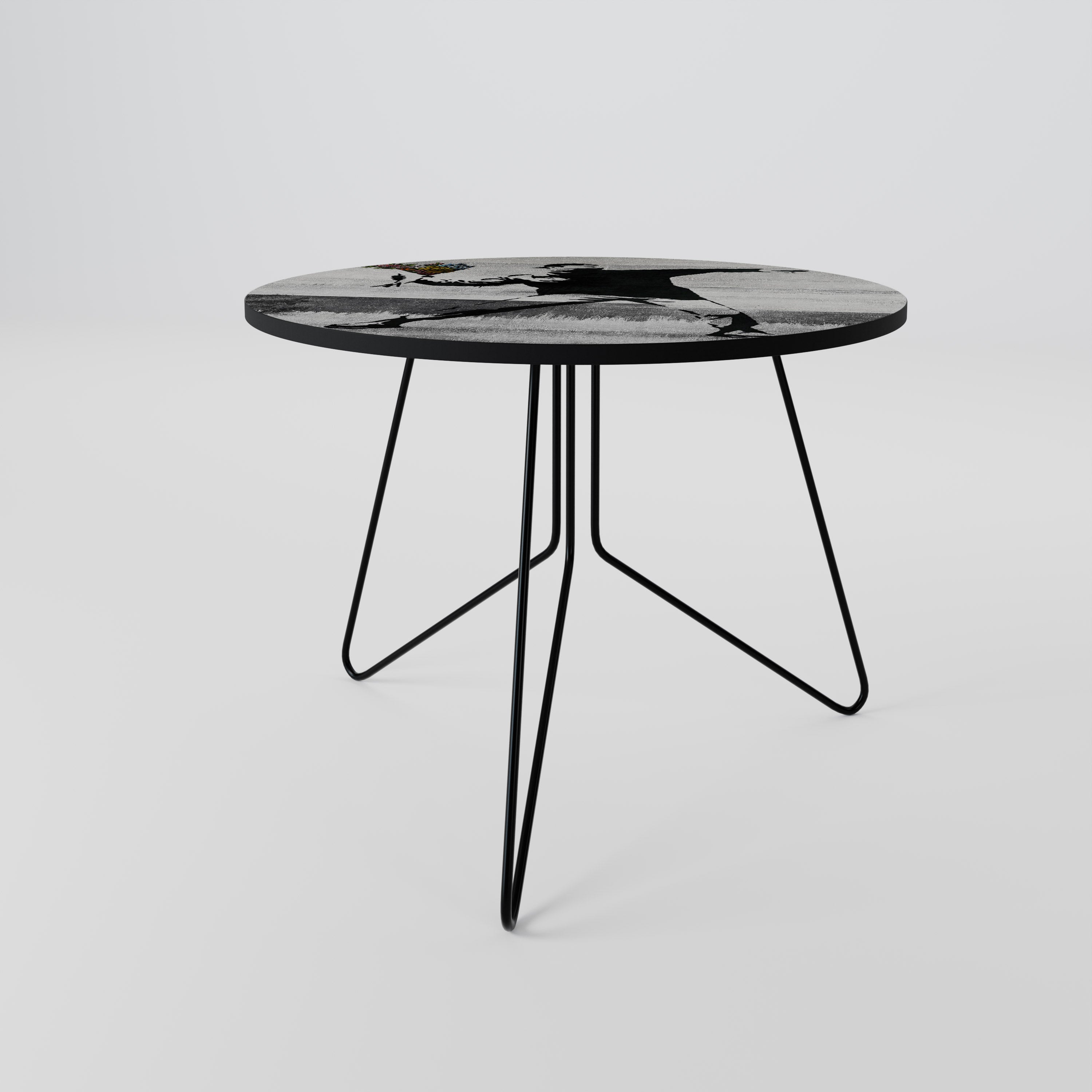 FLOWER BOMBER (BANKSY) Coffee Table