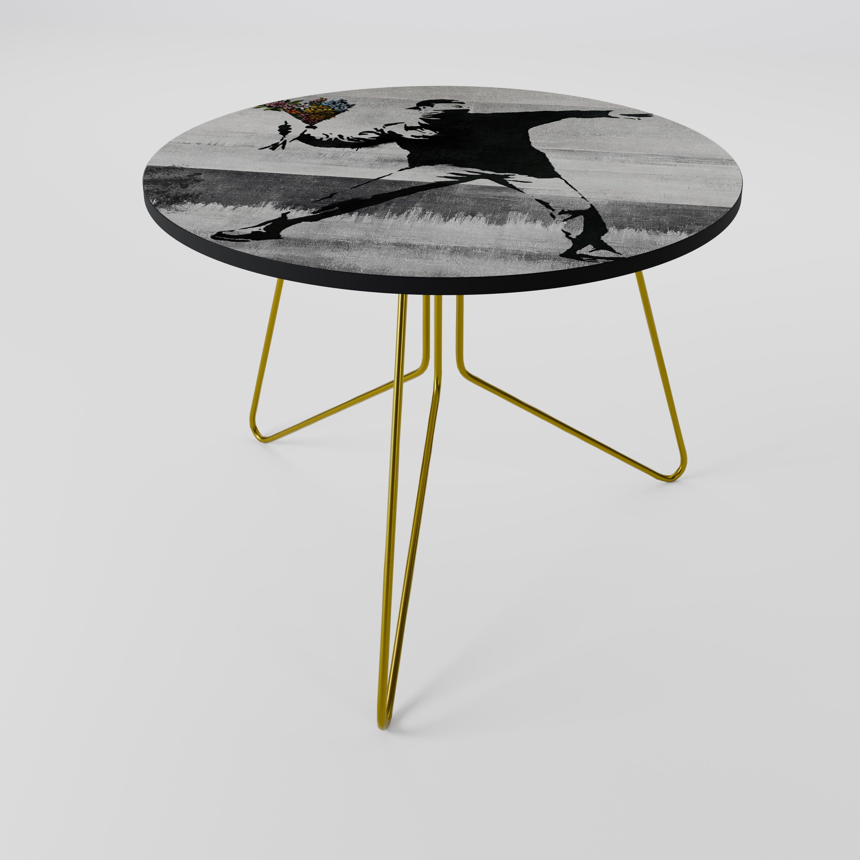 Table basse FLOWER BOMBER (BANKSY) 69