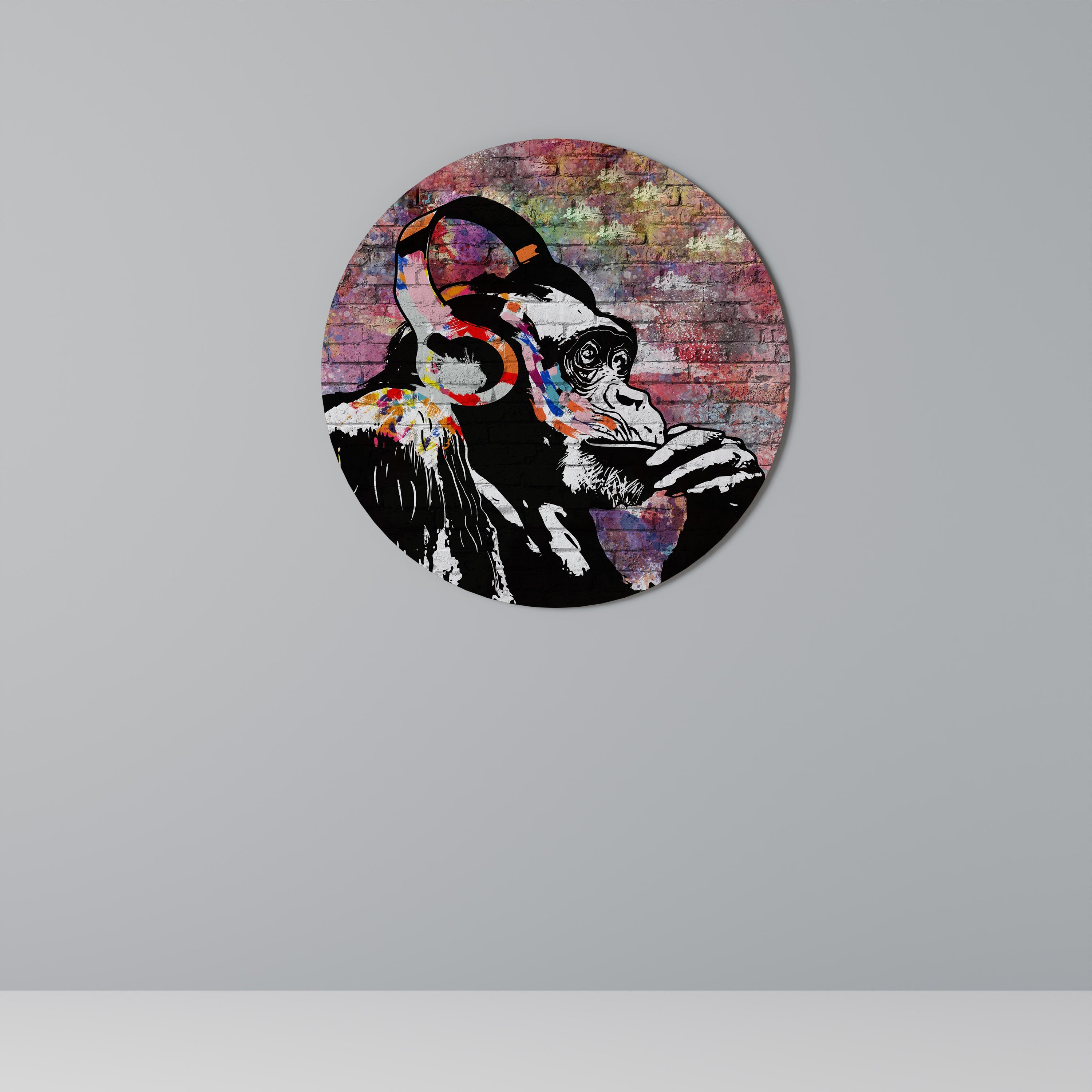 Décoration murale ronde APISH LISTENER