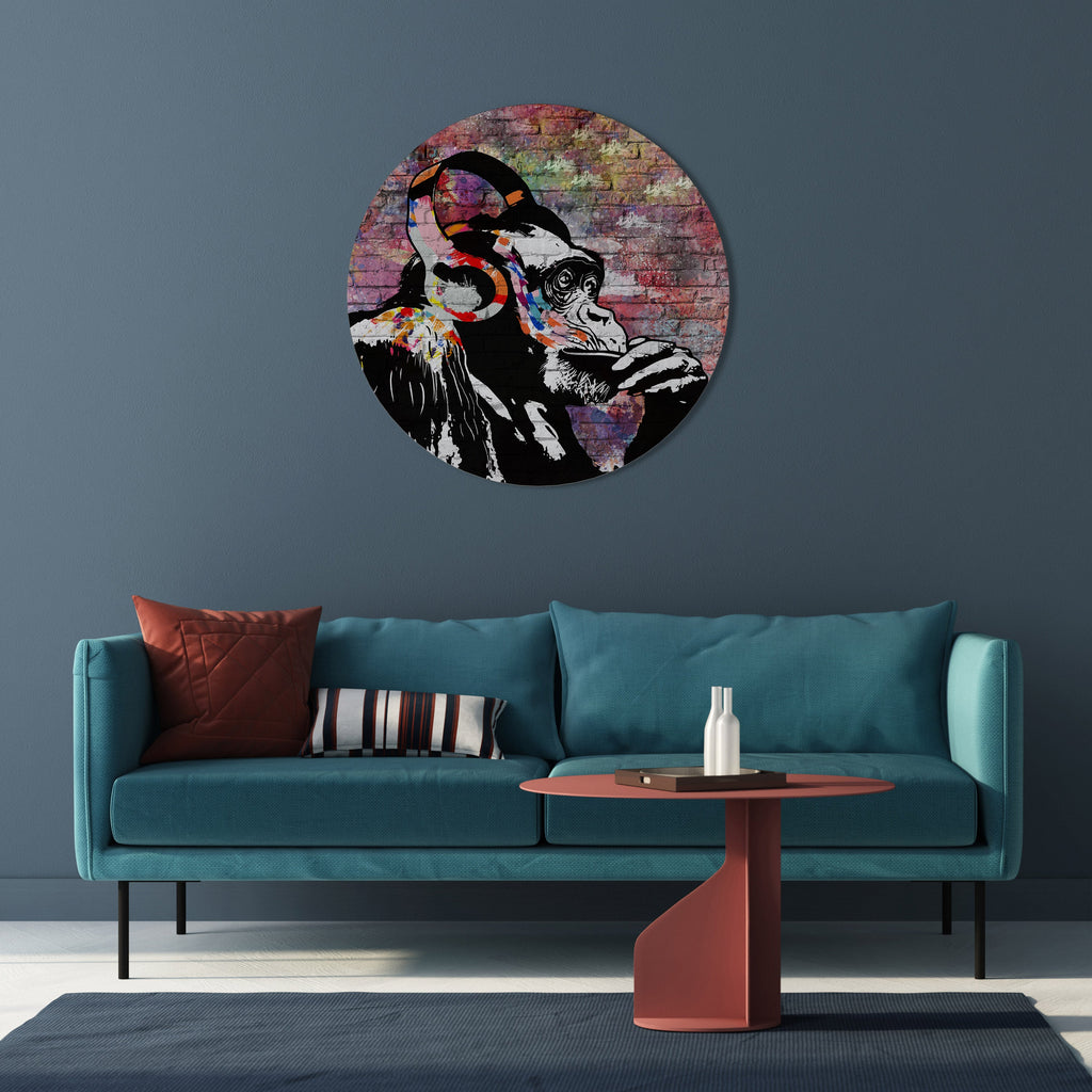 Décoration murale ronde APISH LISTENER