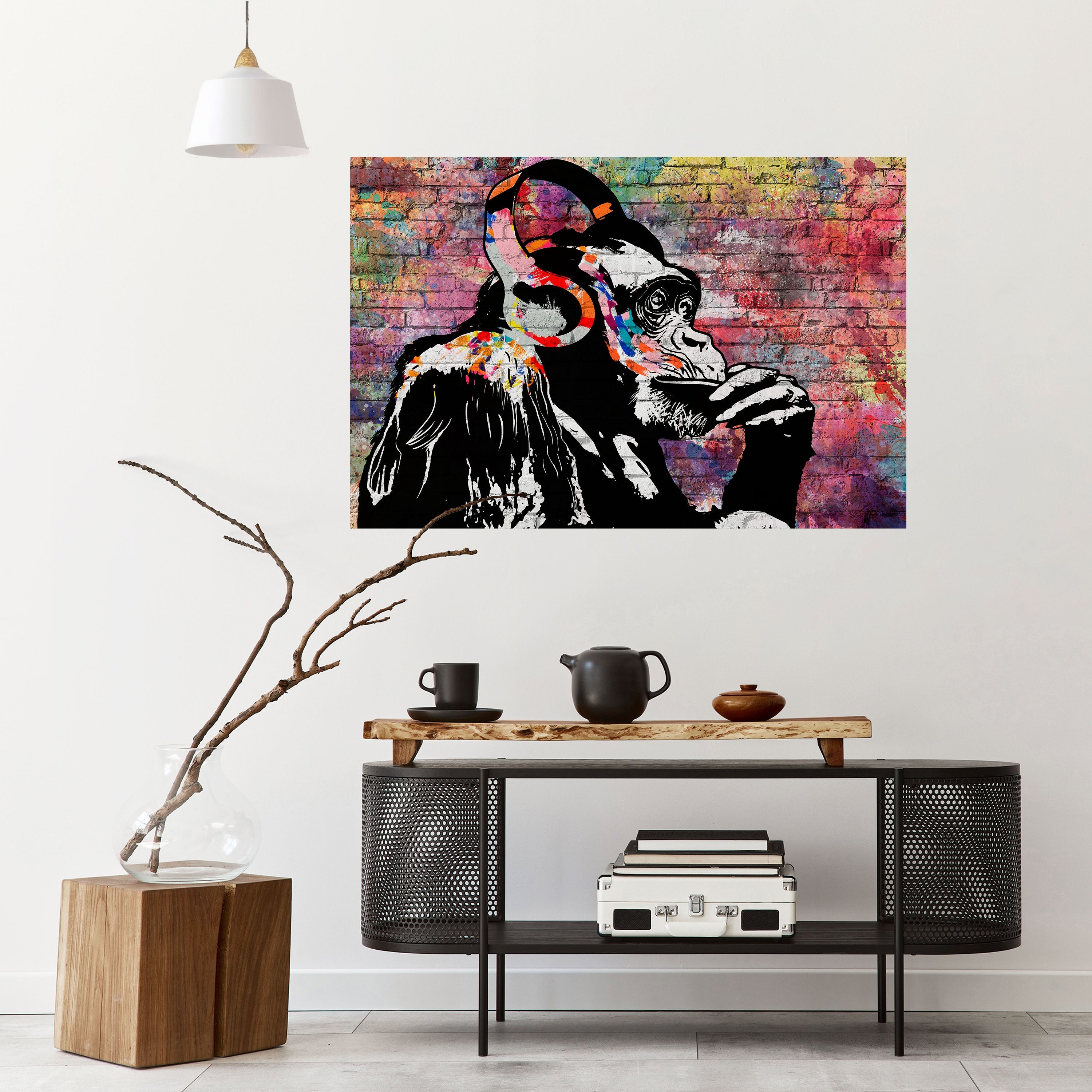 Affiche horizontale autocollante « APISH LISTENER »