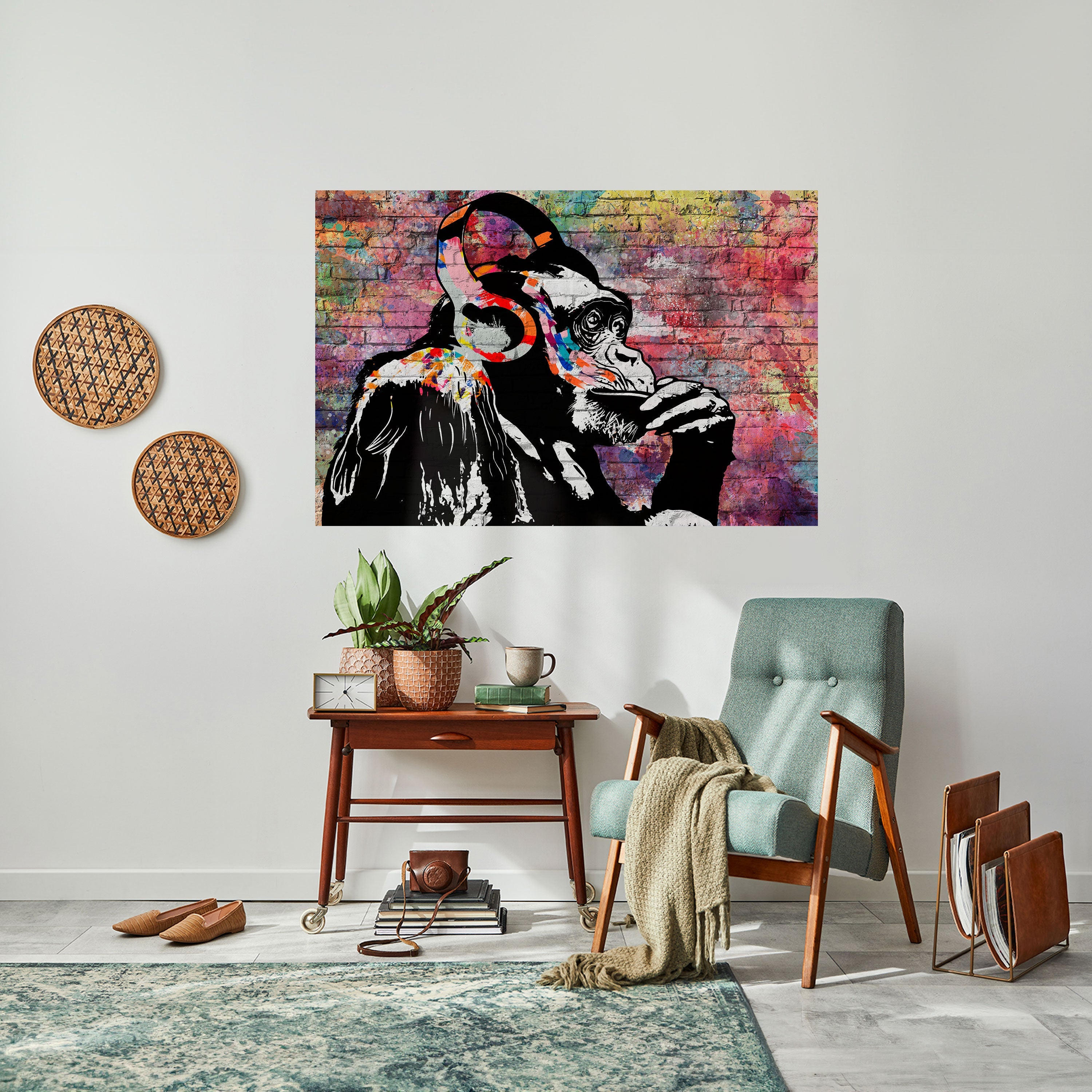 Affiche horizontale autocollante « APISH LISTENER »