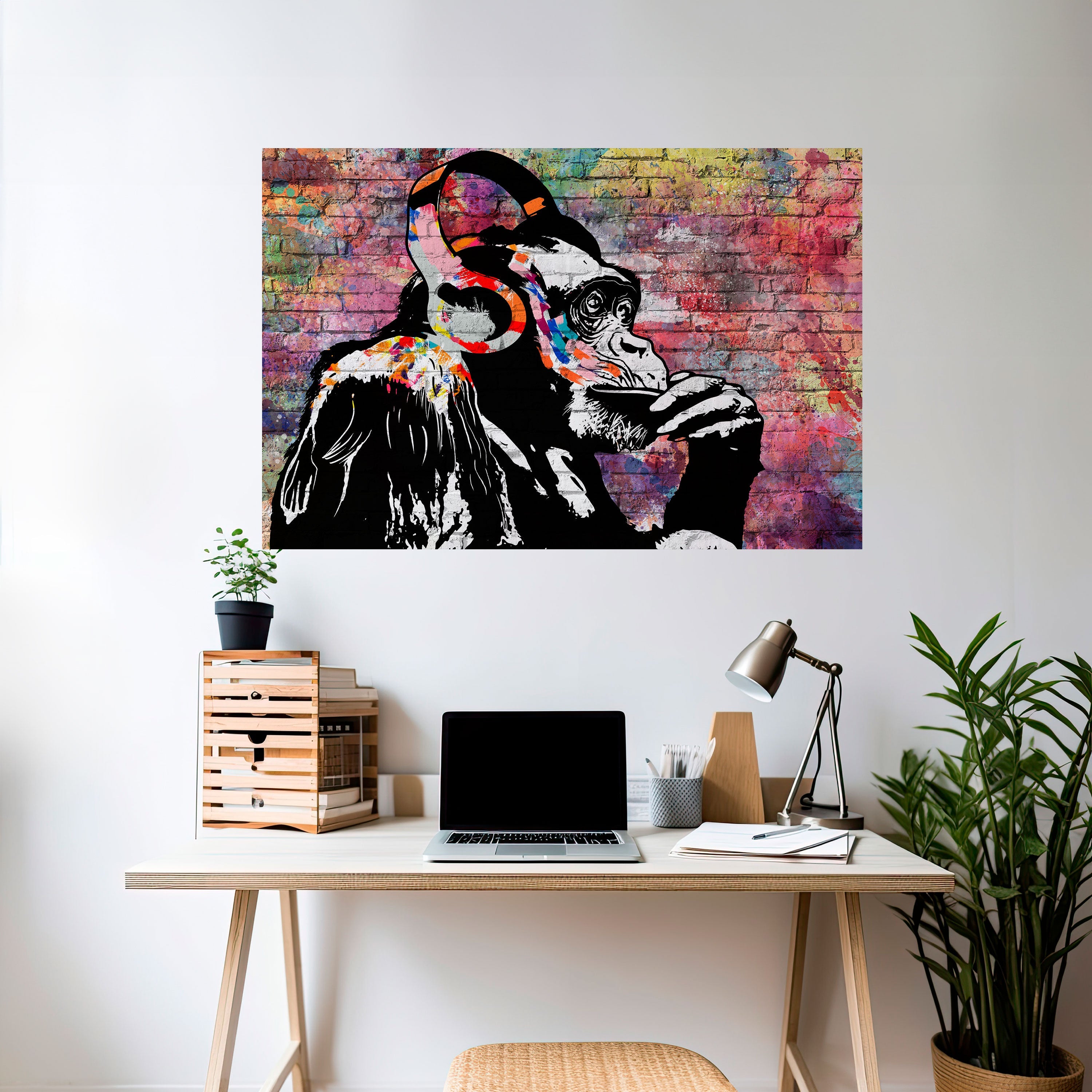 Affiche horizontale autocollante « APISH LISTENER »