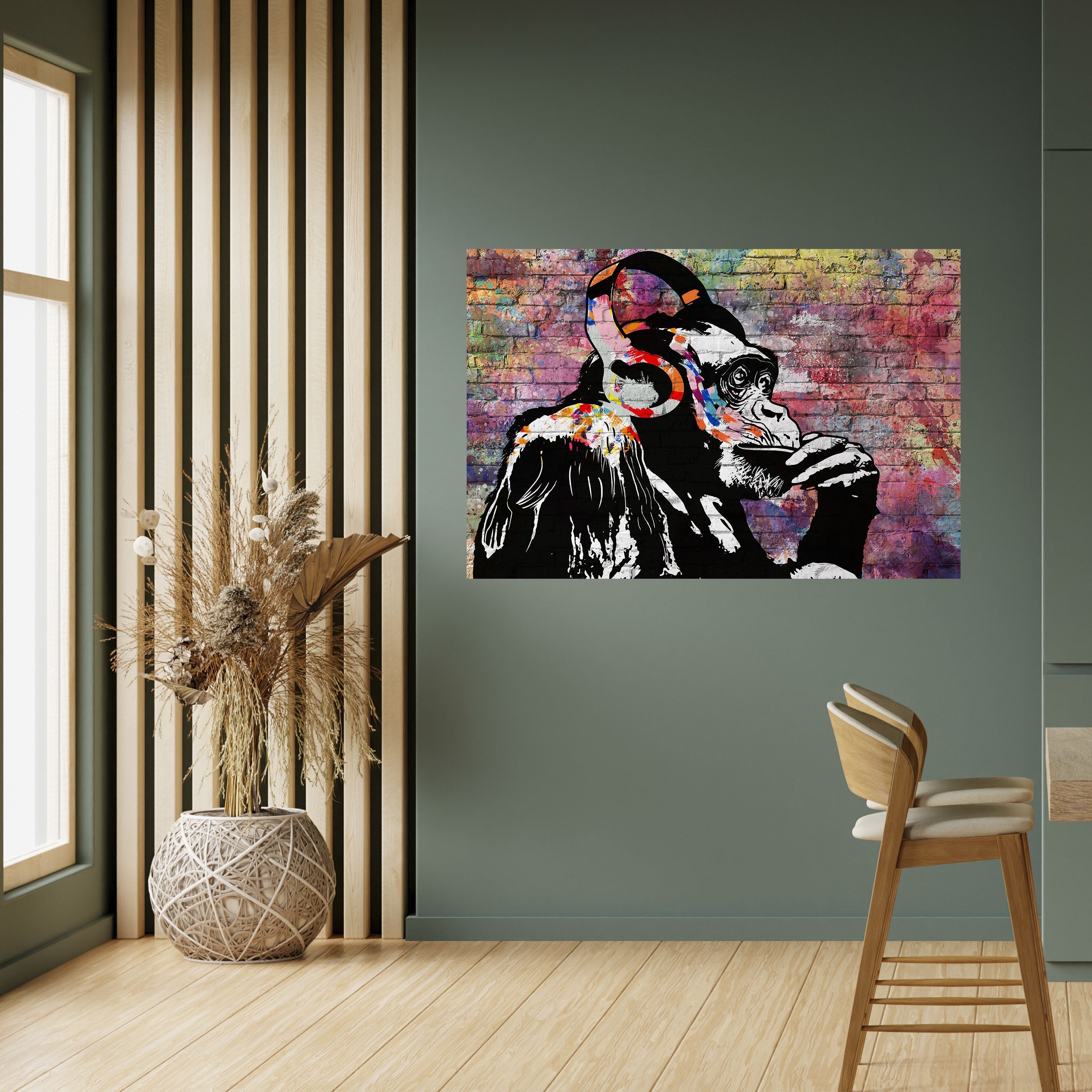 Affiche horizontale autocollante « APISH LISTENER »