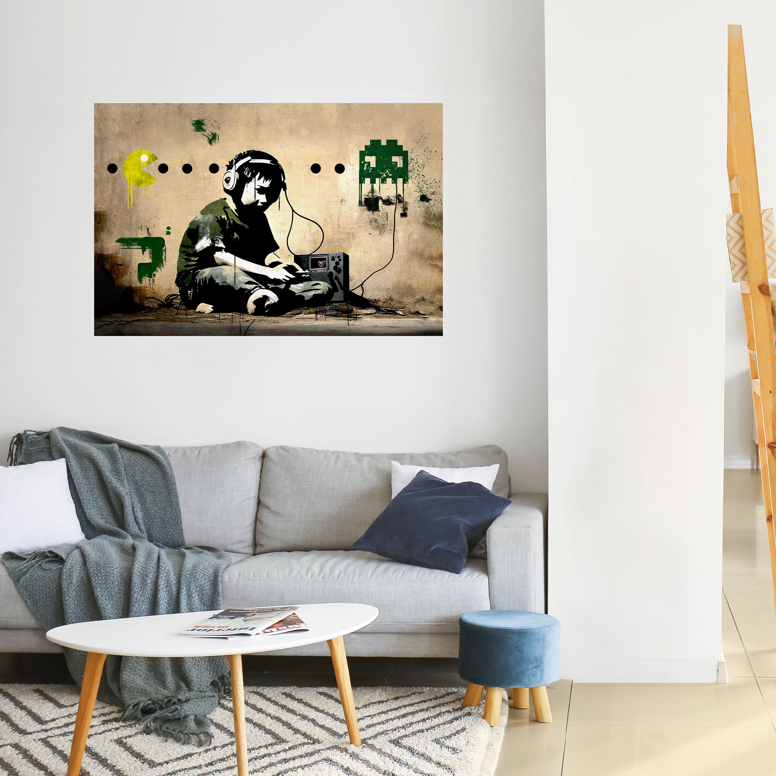 Affiche horizontale autocollante VIRTUAL REVIVAL