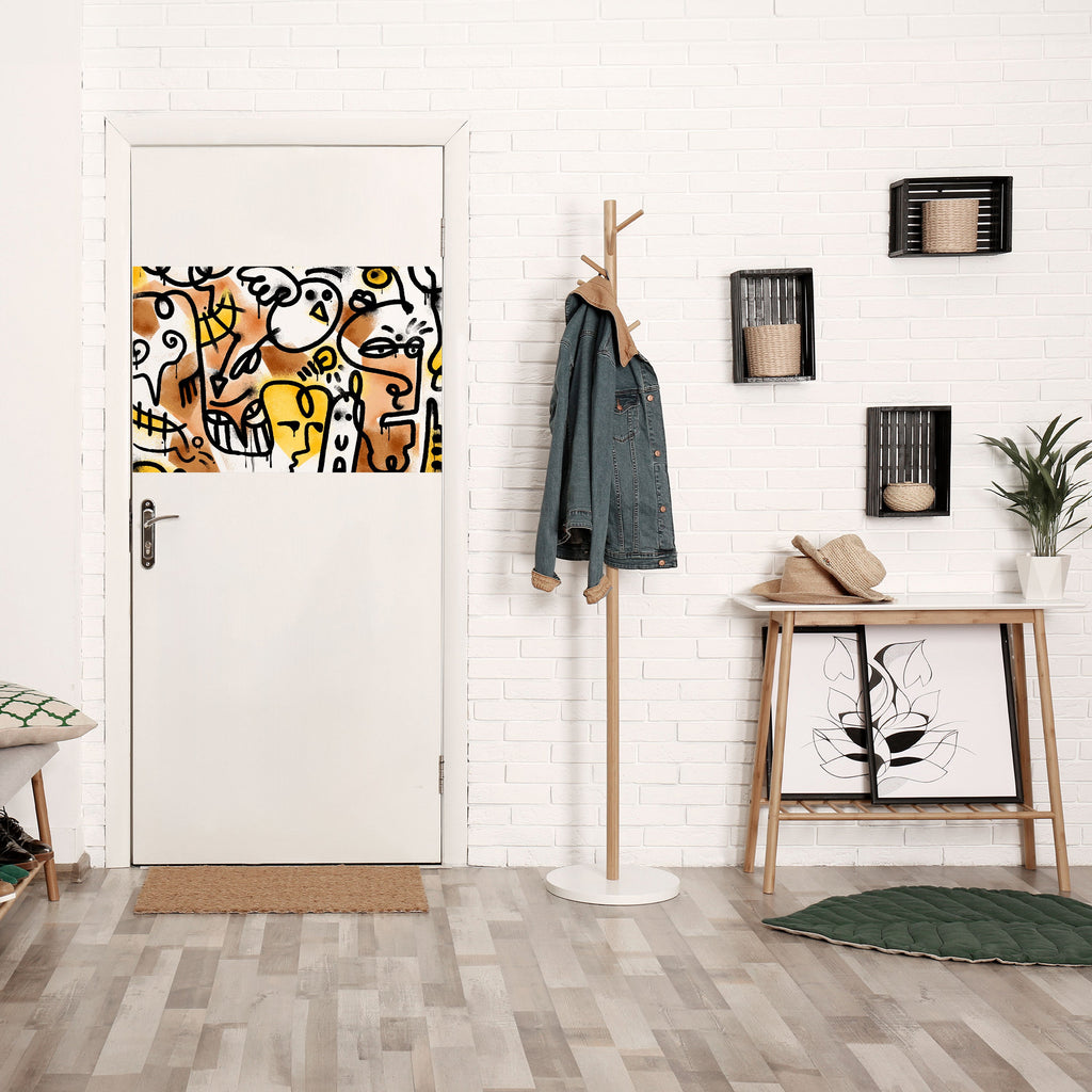 Affiche horizontale autocollante URBAN CANVAS