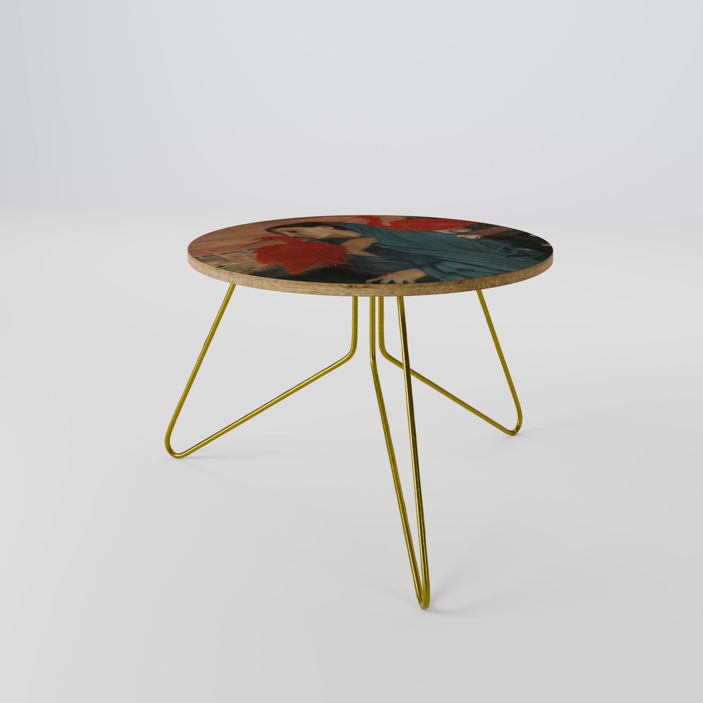 YOUNG WOMAN WITH IBIS Coffee Table