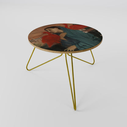 YOUNG WOMAN WITH IBIS Coffee Table