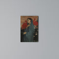 YOUNG WOMAN WITH IBIS Vertical Canvas Print