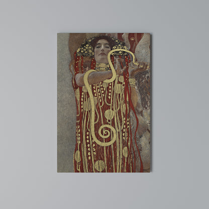 HYGIEIA BY KLIMT Vertical Canvas Print