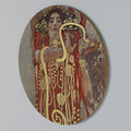 HYGIEIA BY KLIMT Round Wall Art