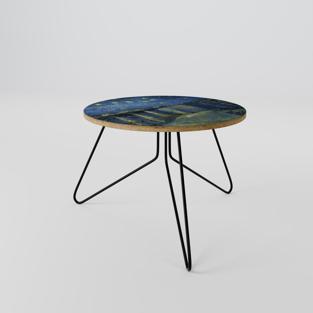 Table basse NUIT ÉTOILÉE SUR LE RHÔNE 60