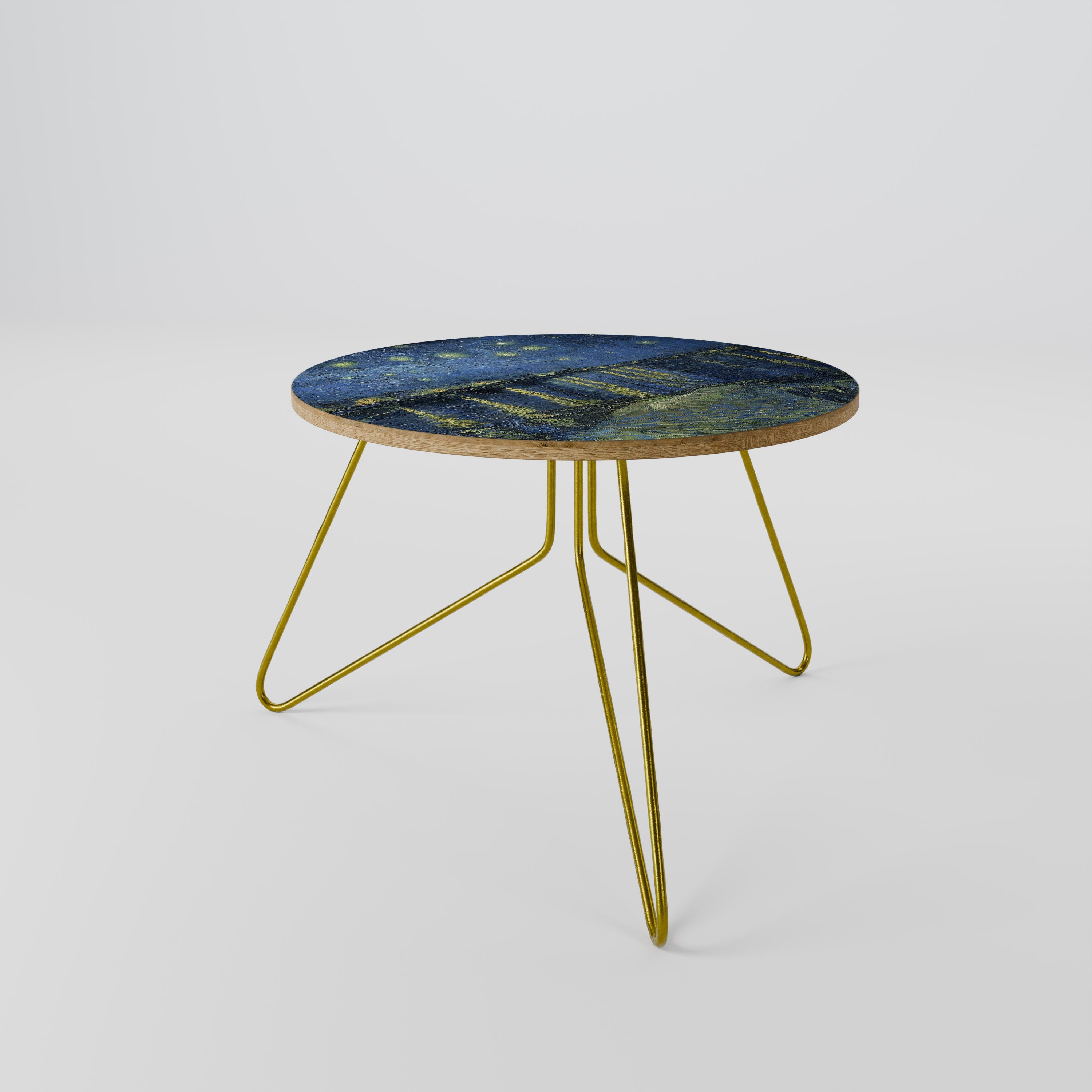 Table basse NUIT ÉTOILÉE SUR LE RHÔNE 60