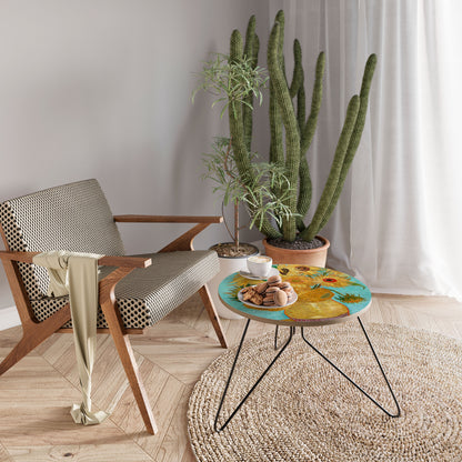 VASE WITH TWELVE SUNFLOWERS Coffee Table