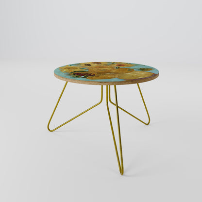 VASE WITH TWELVE SUNFLOWERS Coffee Table