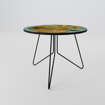 VASE WITH TWELVE SUNFLOWERS Coffee Table