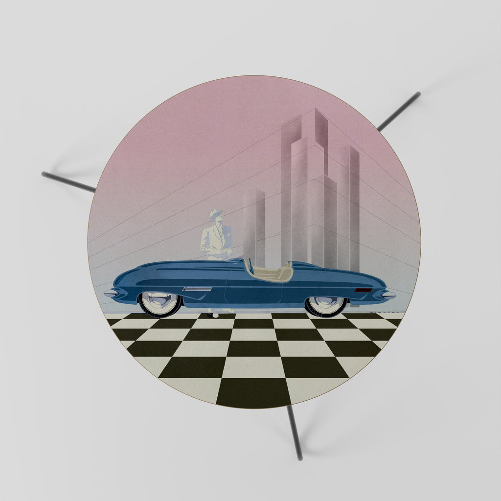 Table basse BLUE ROADSTER 60