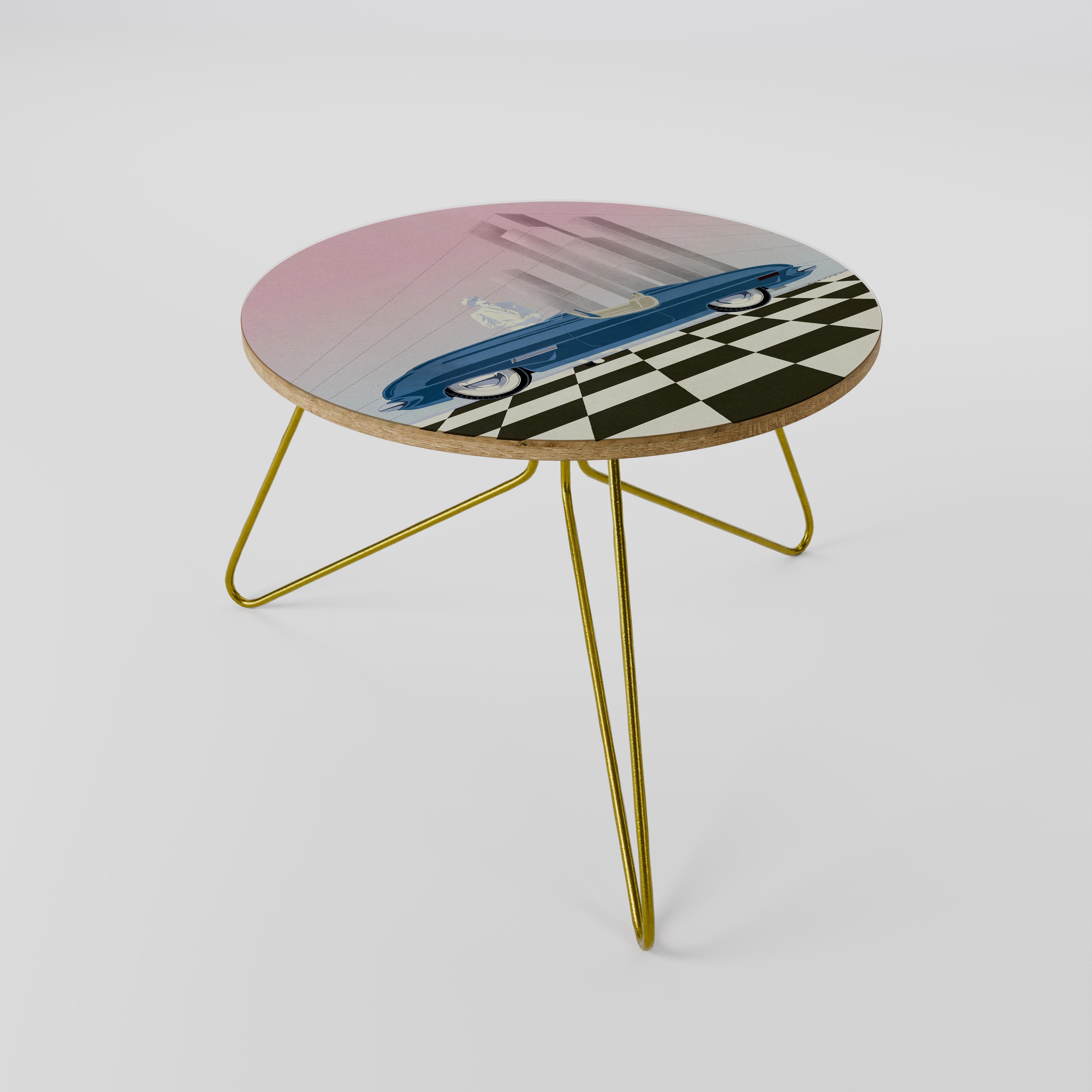 Table basse BLUE ROADSTER 60