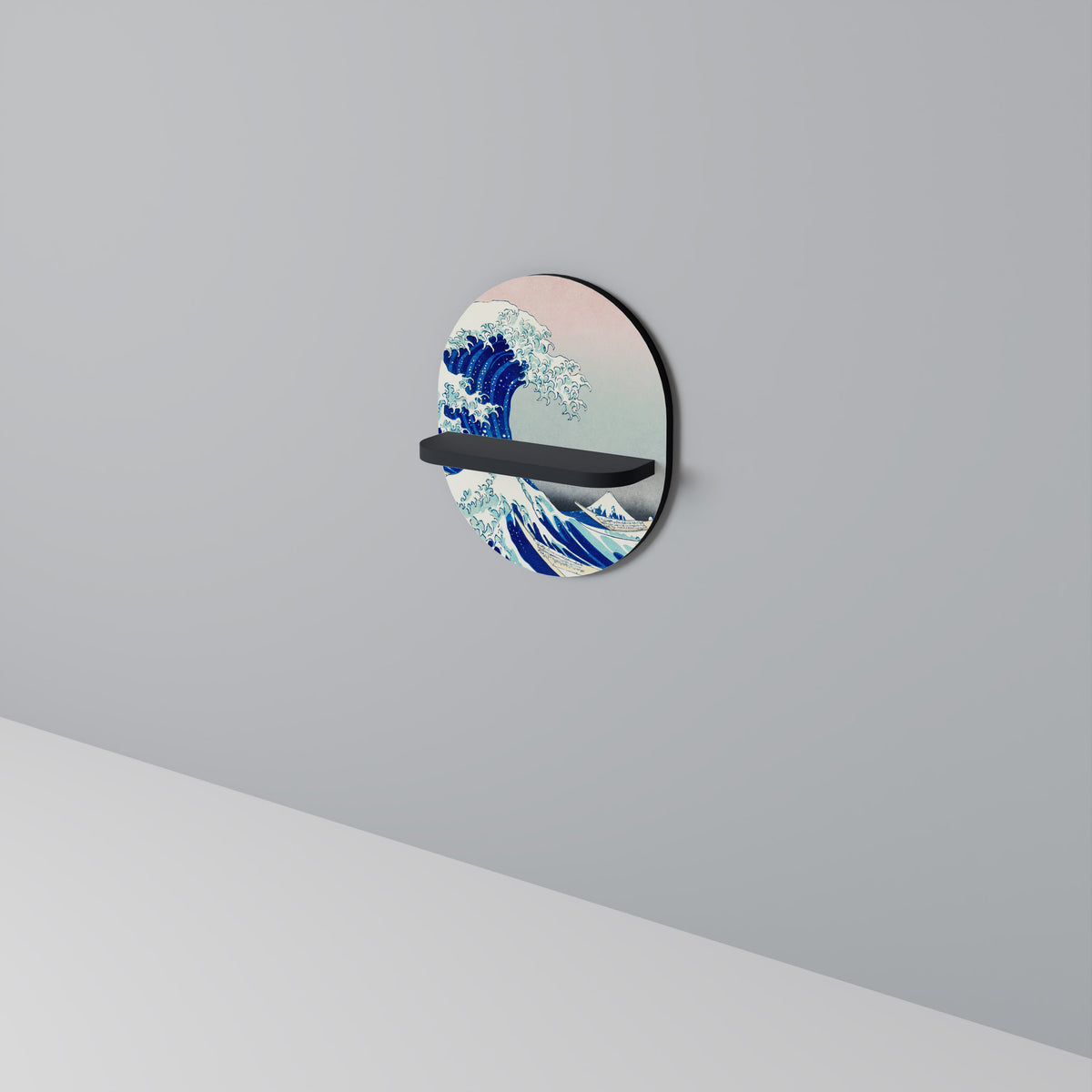 THE GREAT WAVE Art Shelf