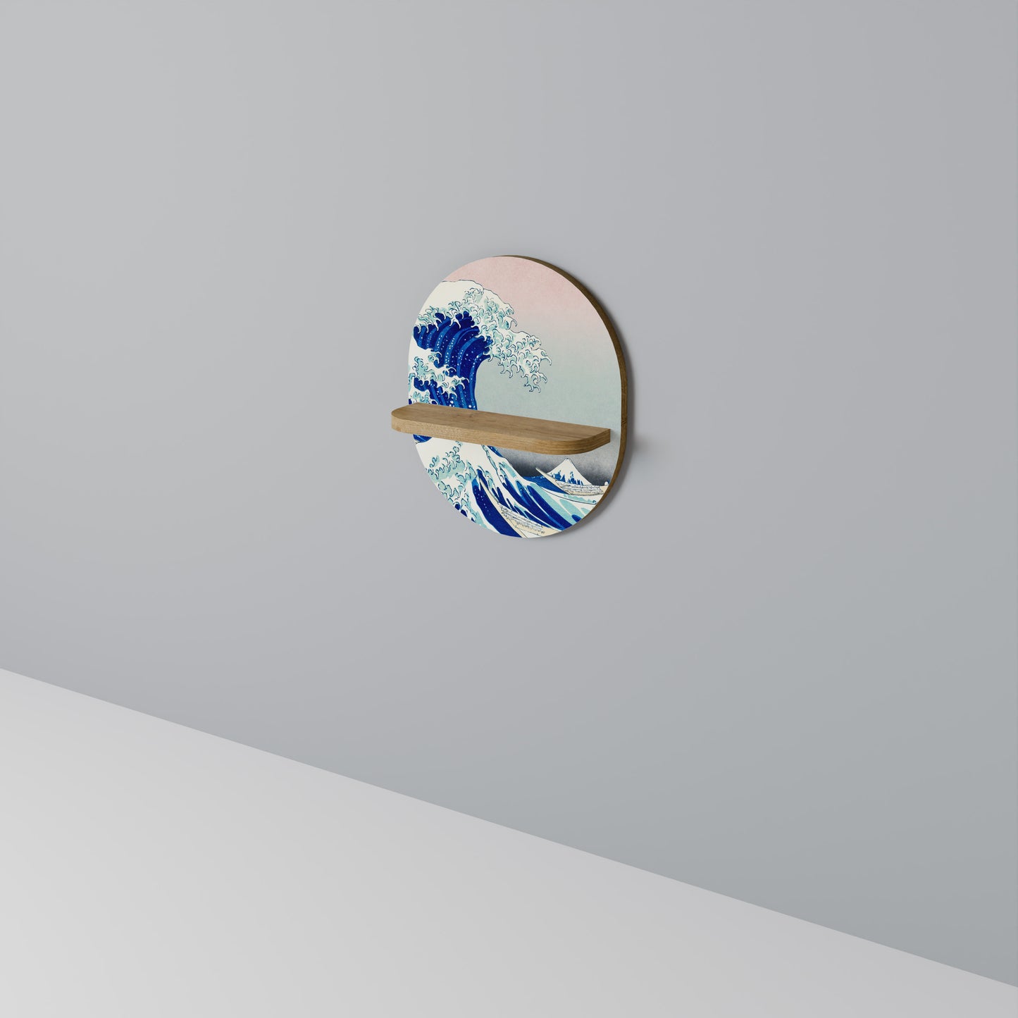 THE GREAT WAVE Art Shelf