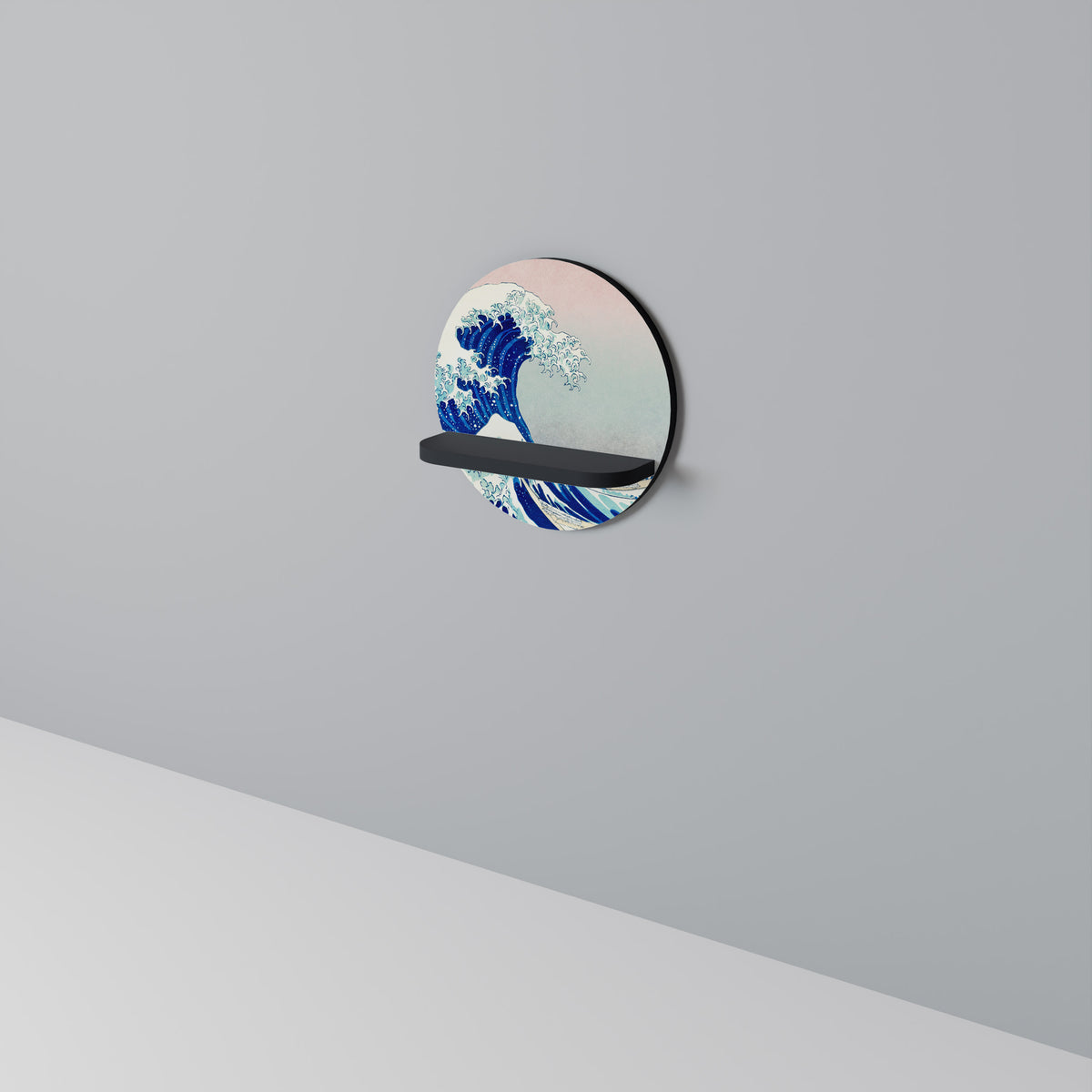 THE GREAT WAVE Art Shelf