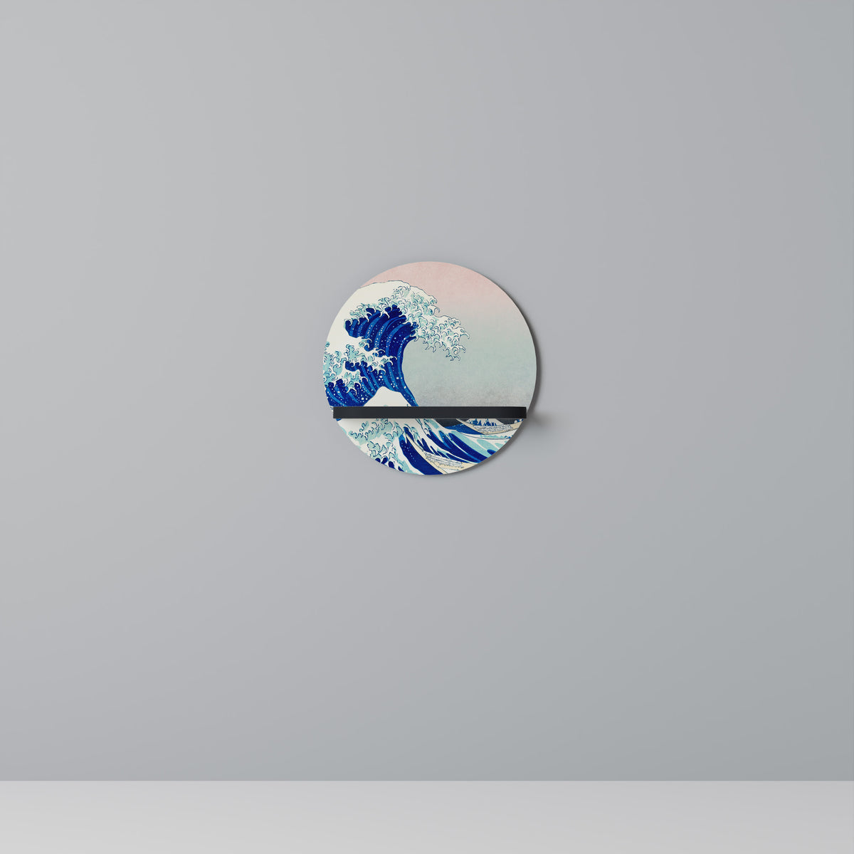 THE GREAT WAVE Art Shelf