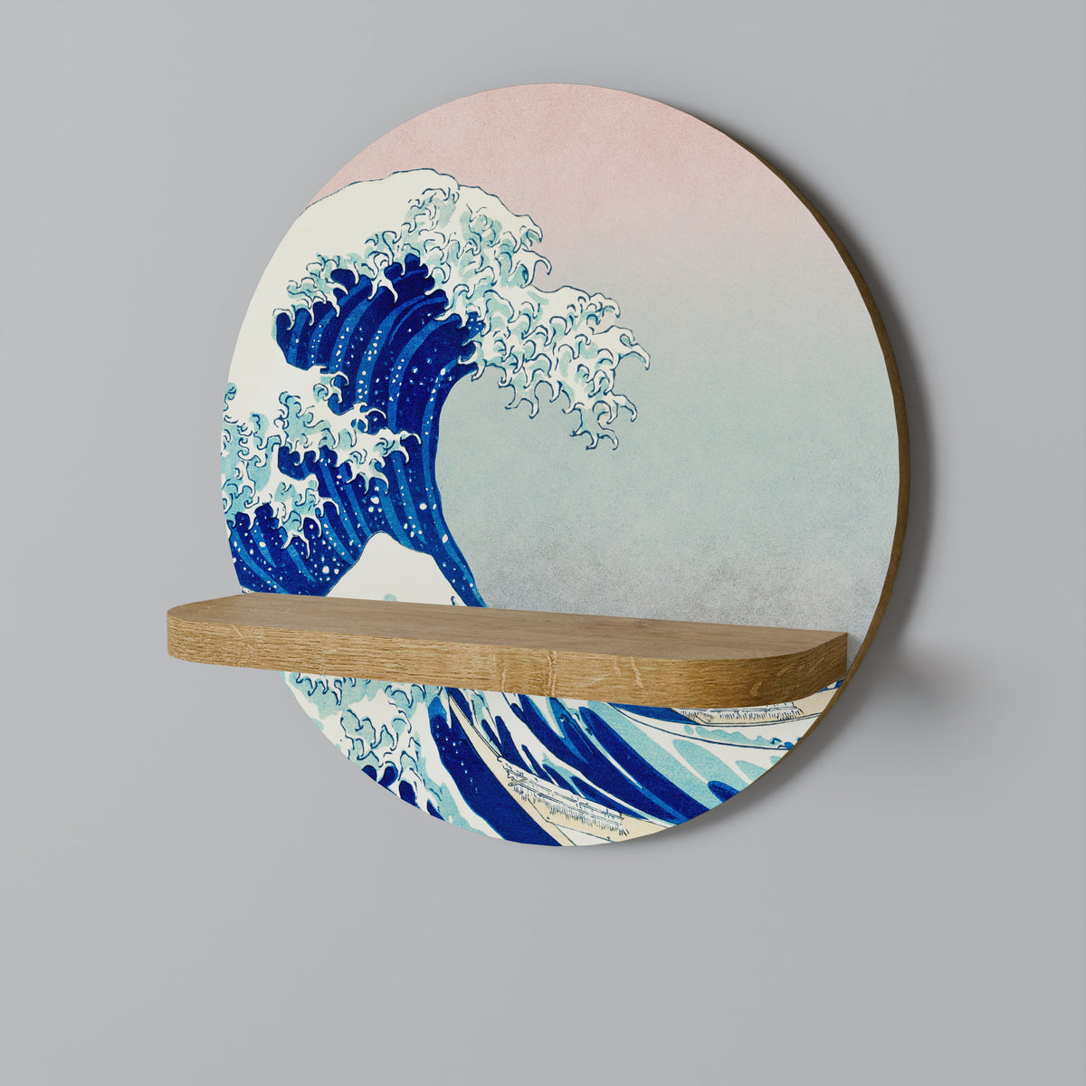 THE GREAT WAVE Art Shelf