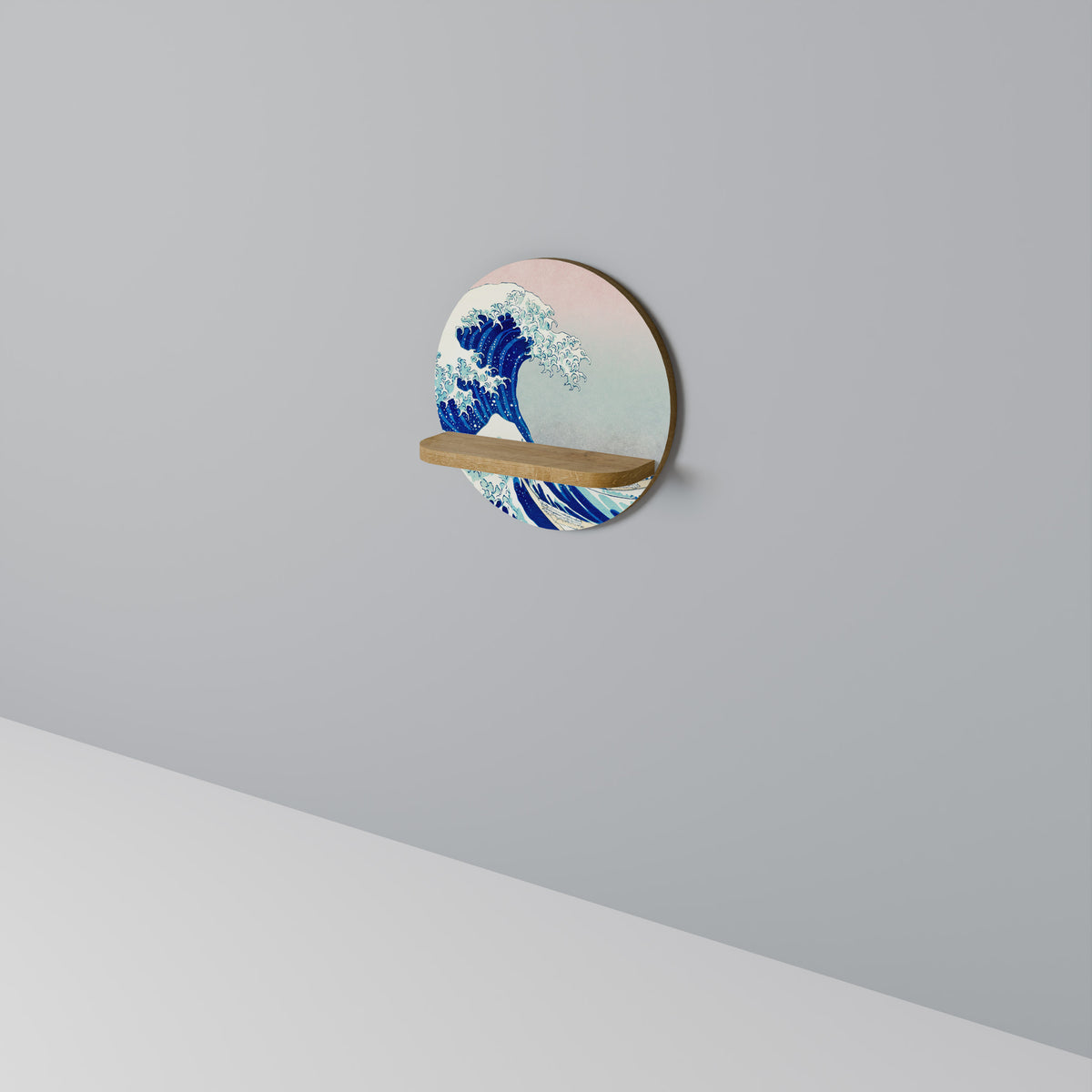 THE GREAT WAVE Art Shelf