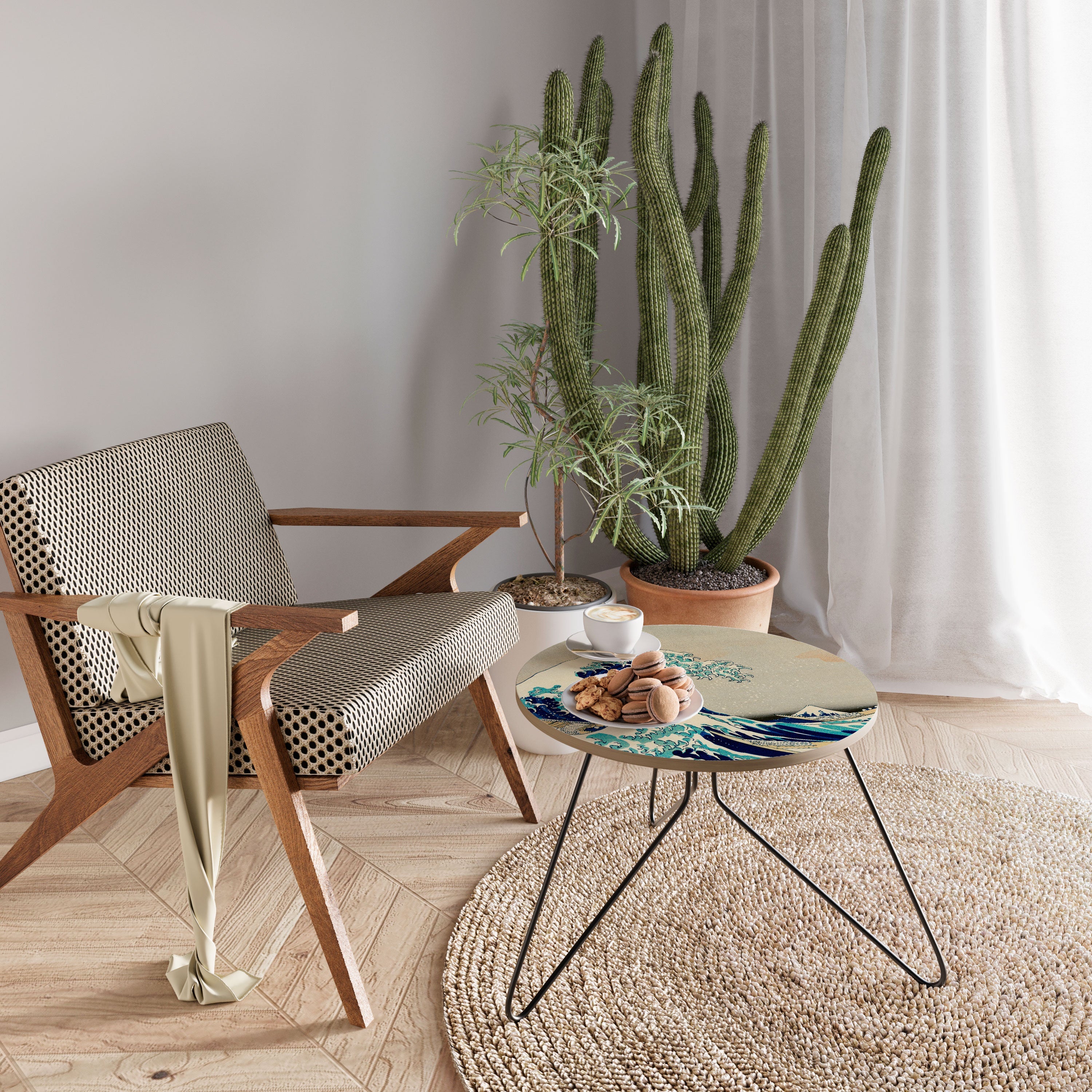 Table basse LA GRANDE VAGUE 60