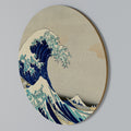 THE GREAT WAVE Round Wall Art