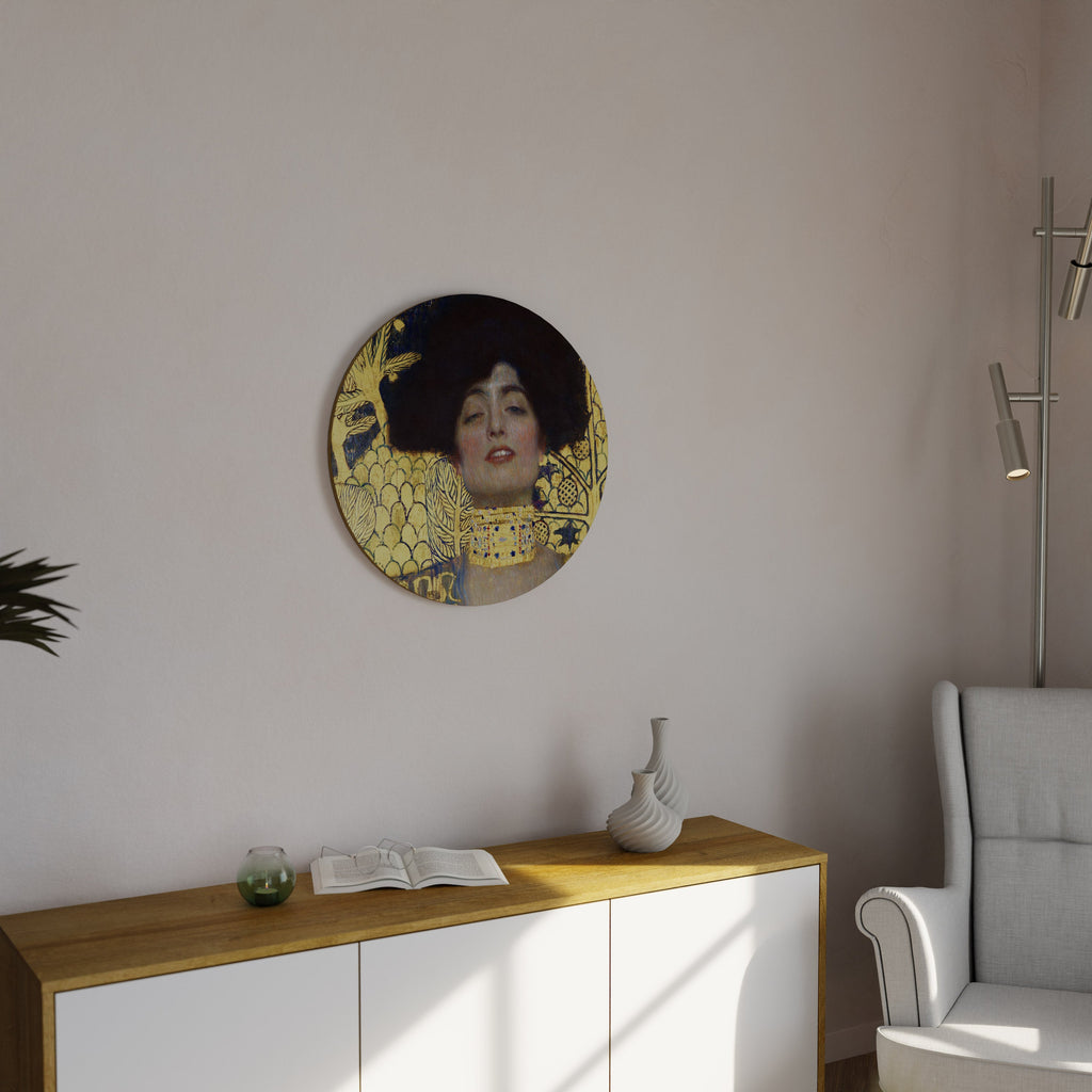 JUDITH SANS HOLOFERNE Art mural rond