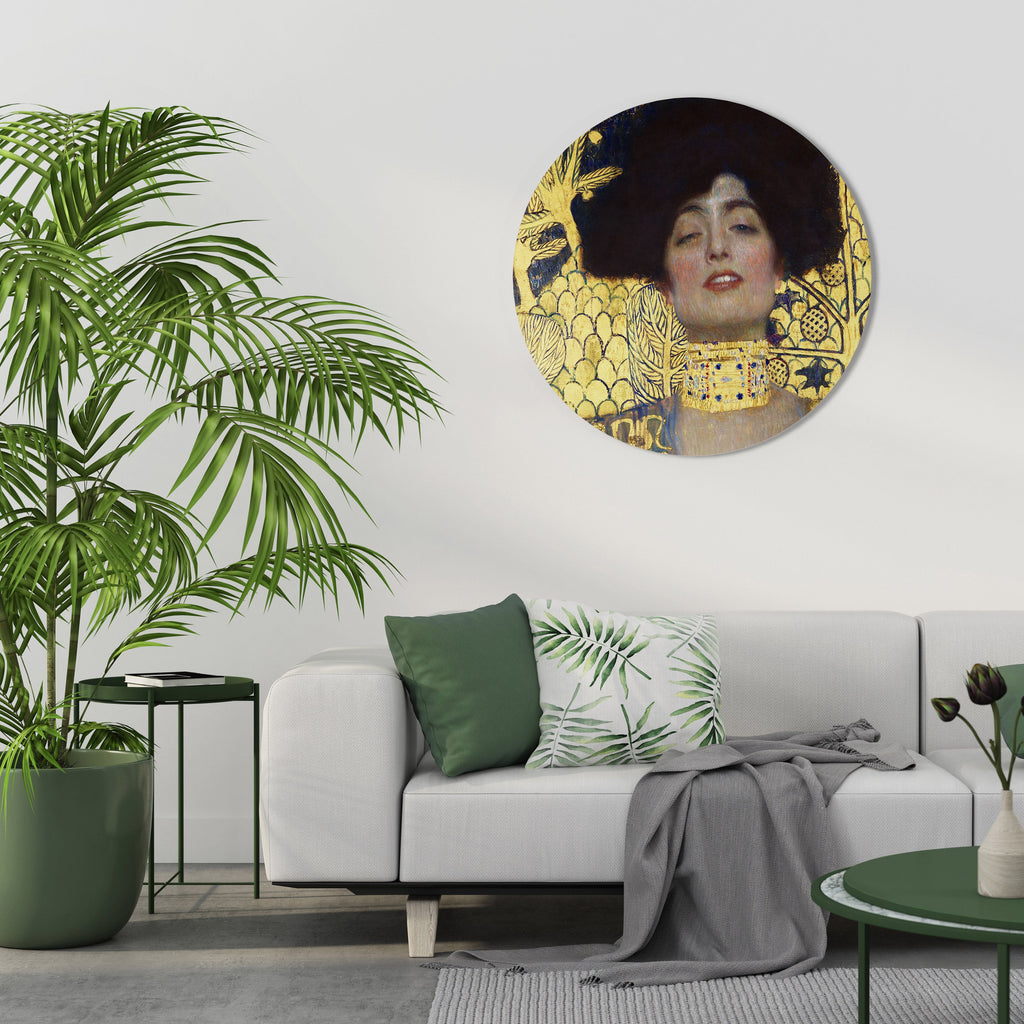 JUDITH SANS HOLOFERNE Art mural rond