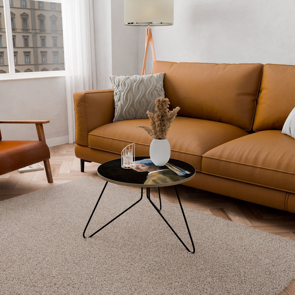 Table basse LA JEUNE FILLE À LA PERLE 60