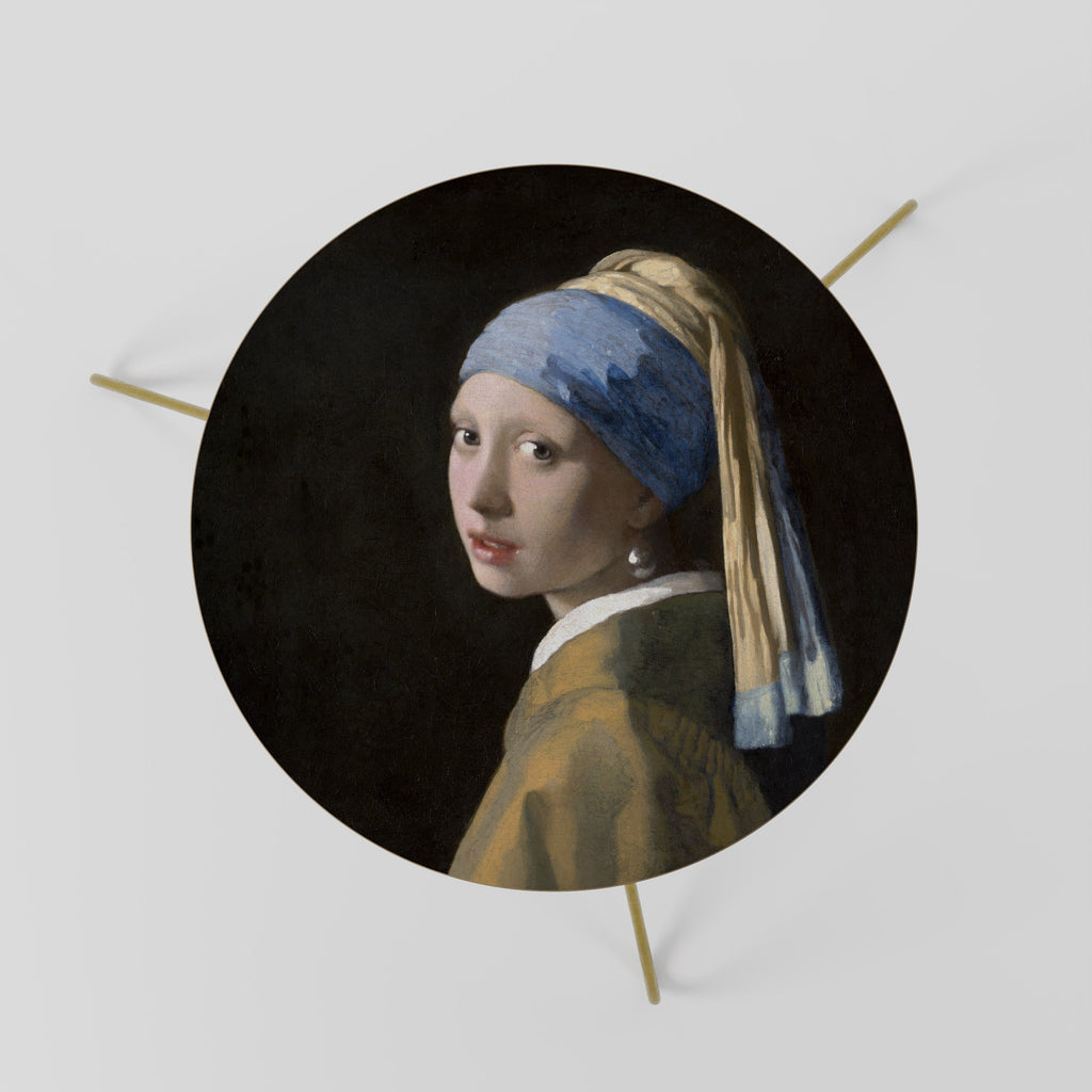 Table basse LA JEUNE FILLE À LA PERLE 60