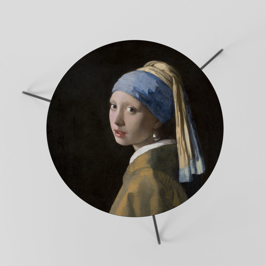 Table basse LA JEUNE FILLE À LA PERLE 60