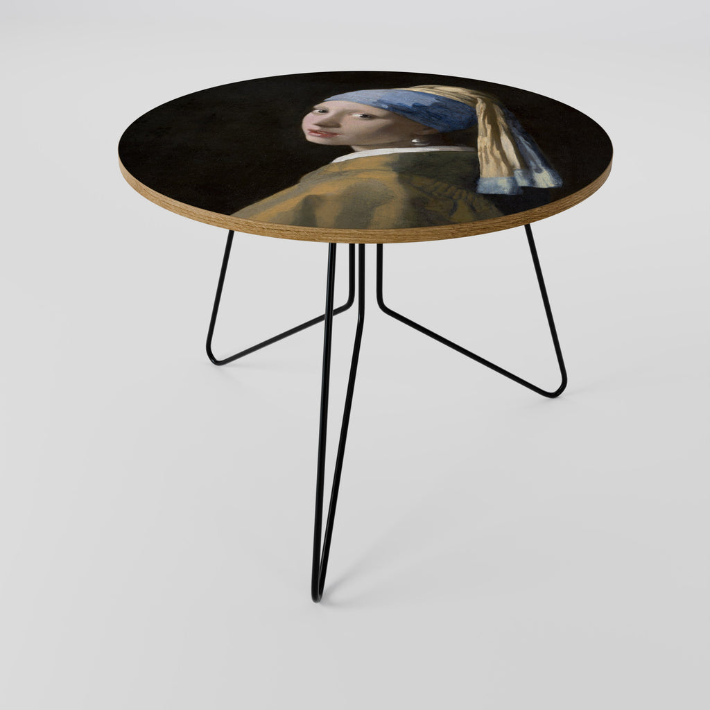 Table basse LA JEUNE FILLE À LA PERLE 69