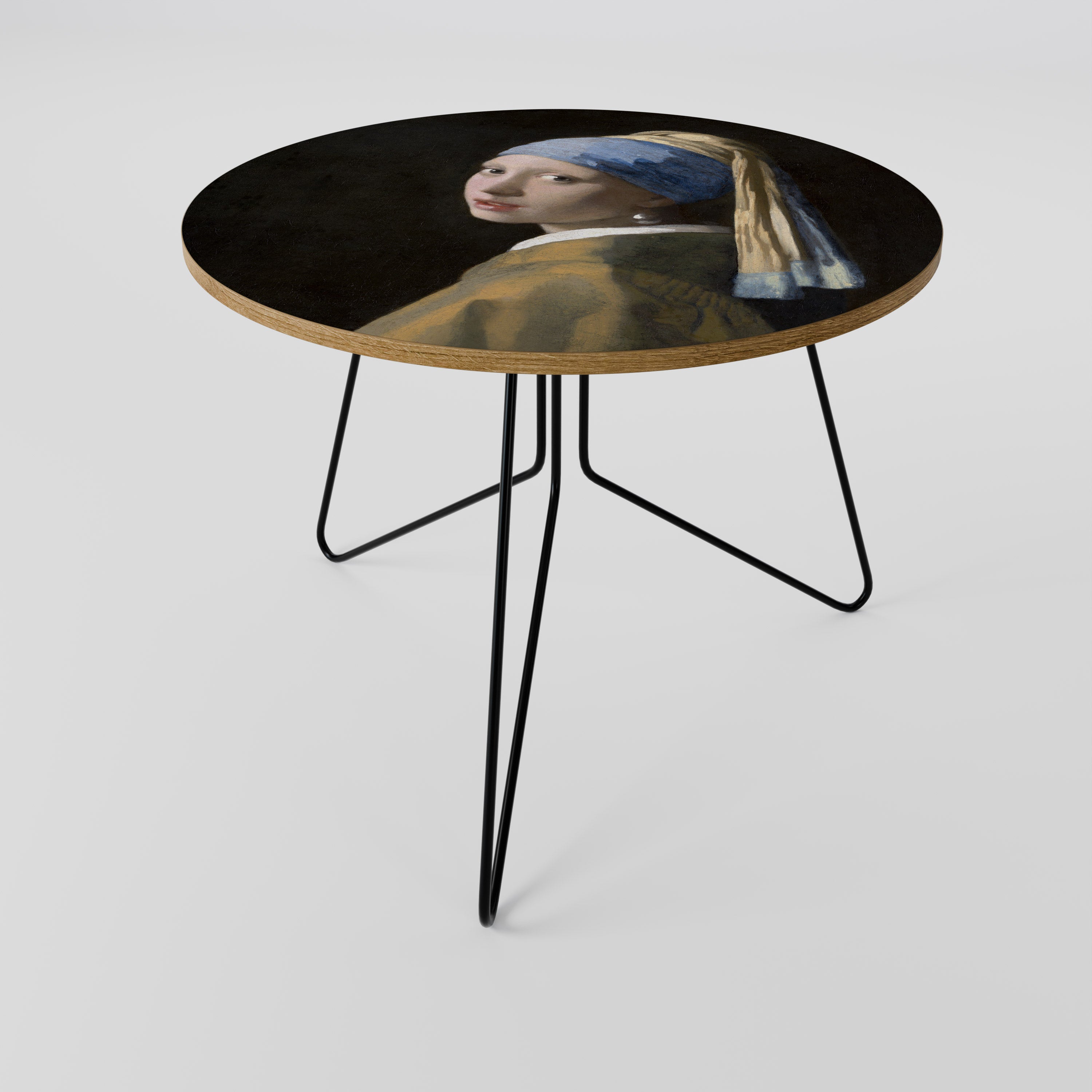 Table basse LA JEUNE FILLE À LA PERLE 69