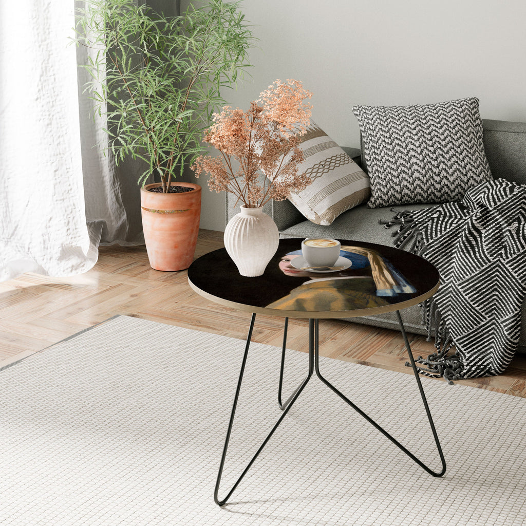 Table basse LA JEUNE FILLE À LA PERLE 69