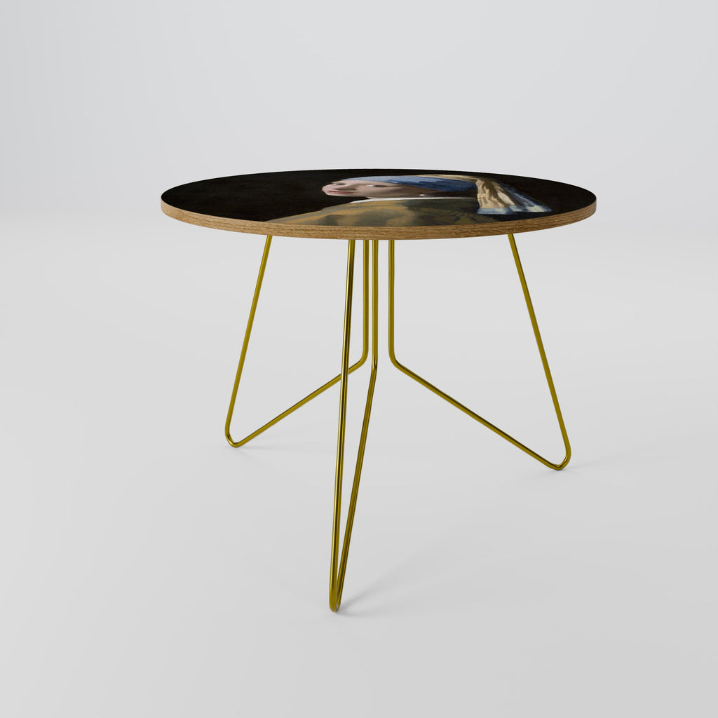 Table basse LA JEUNE FILLE À LA PERLE 69