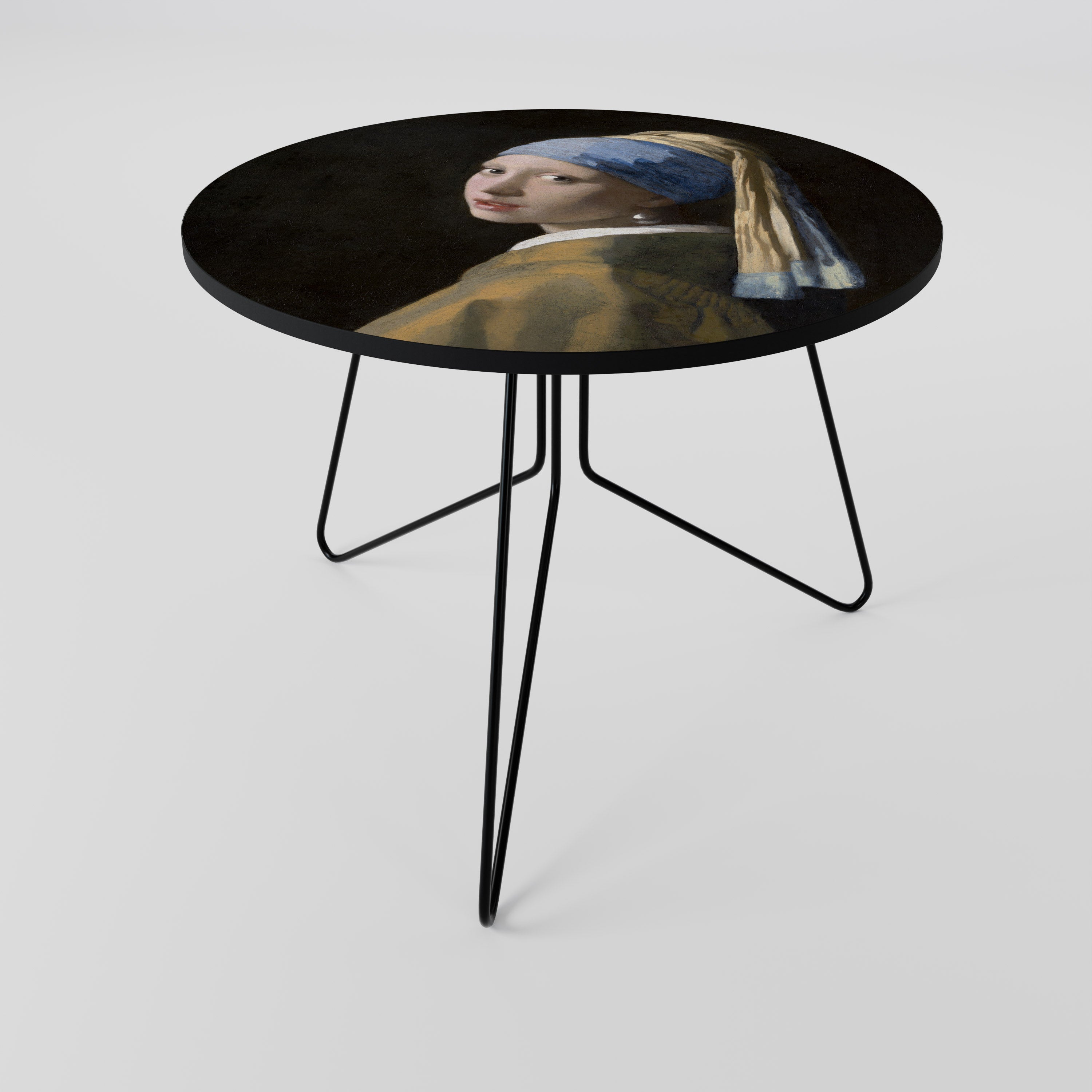 Table basse LA JEUNE FILLE À LA PERLE 69