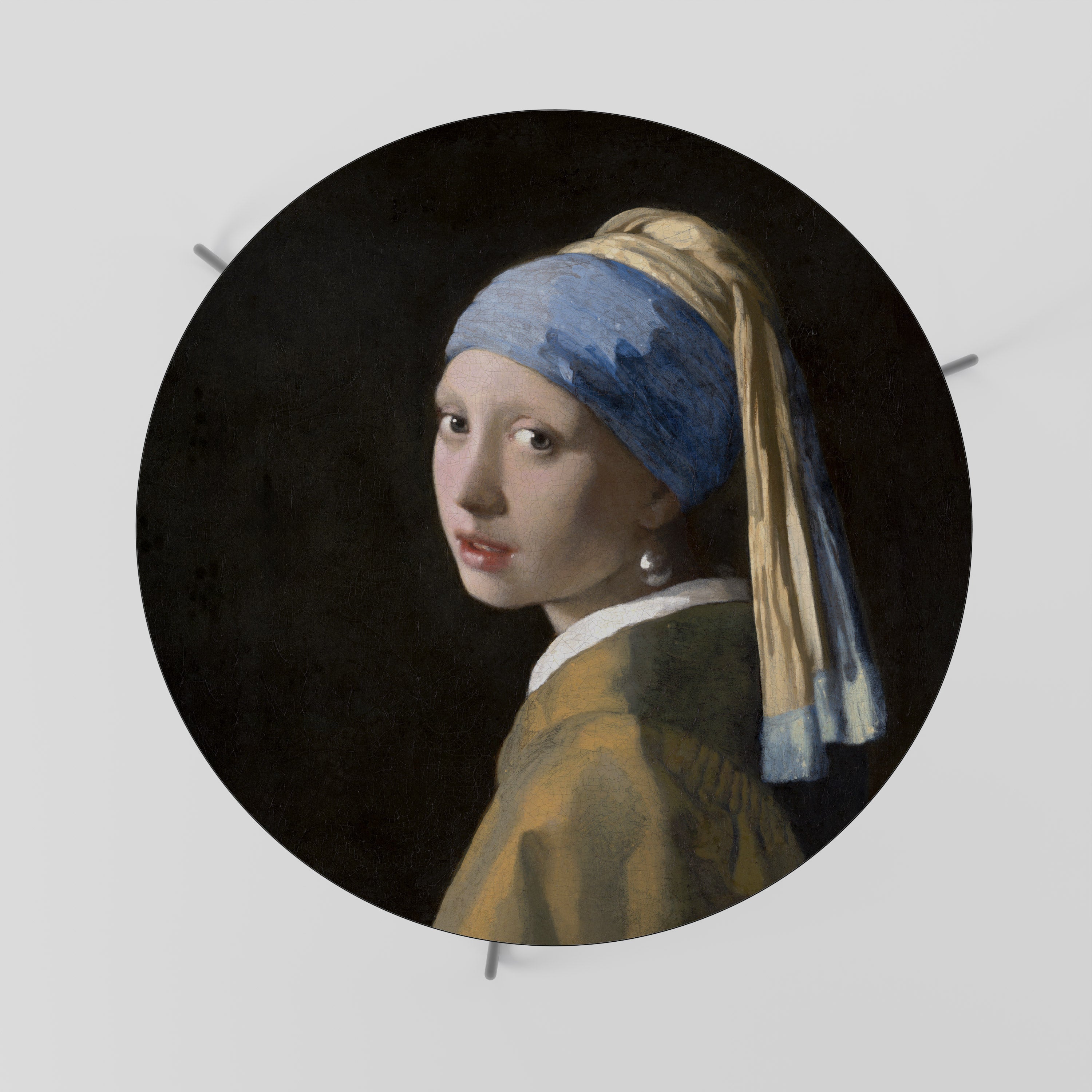 Table basse LA JEUNE FILLE À LA PERLE 69