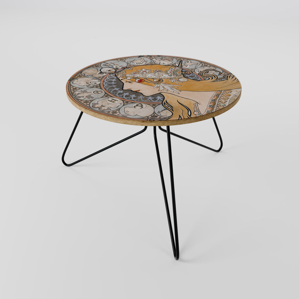 Table basse ZODIAQUE OU LA PLUME 60