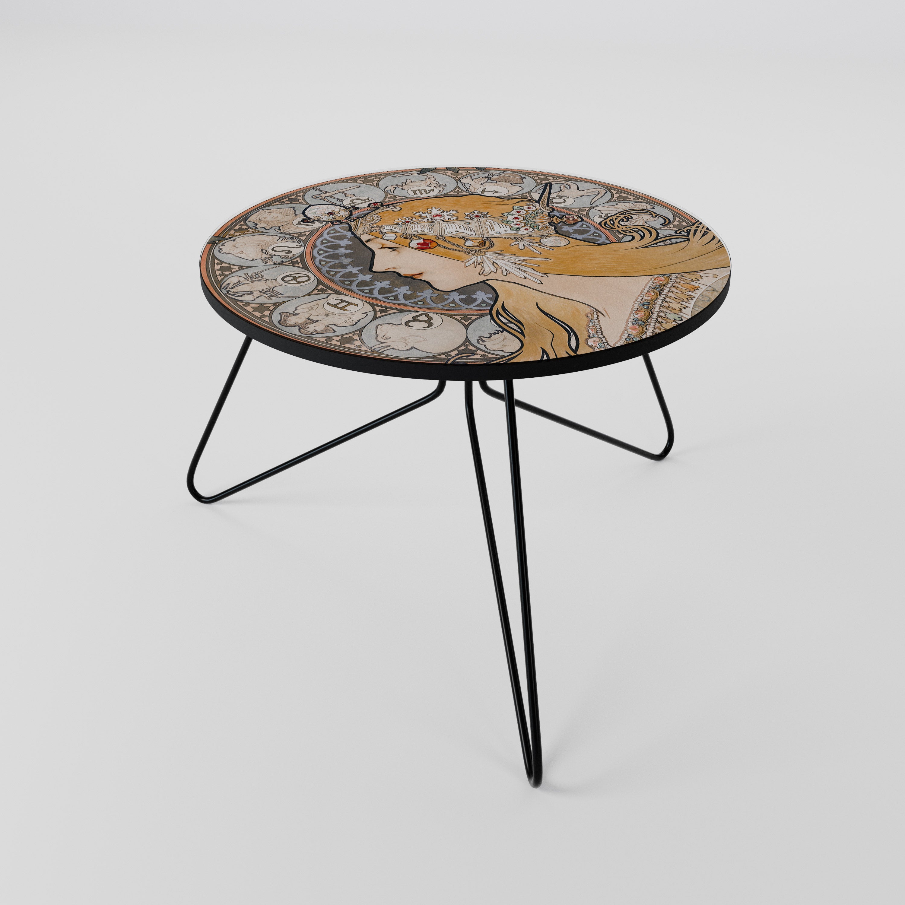 ZODIAQUE OR LA PLUME Coffee Table