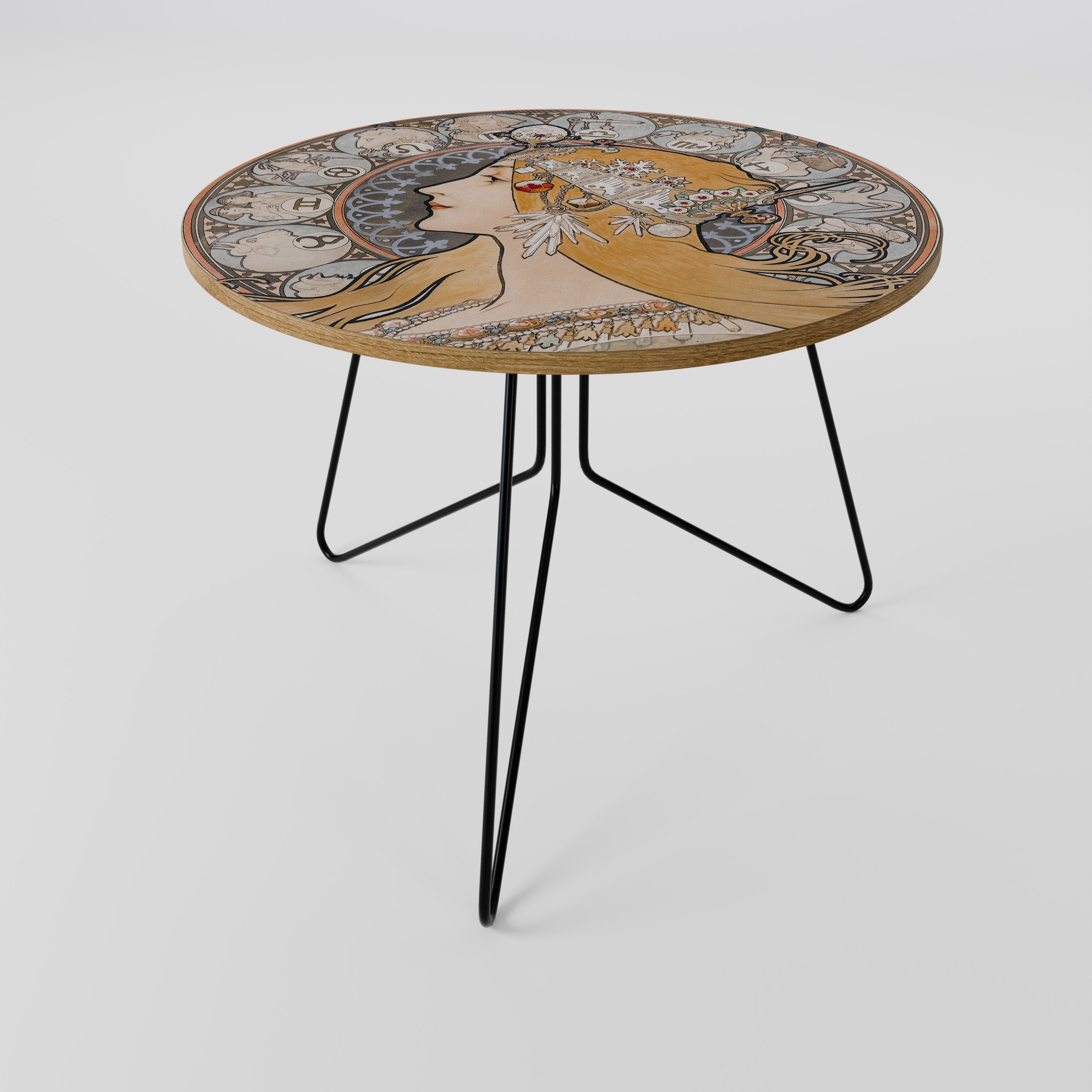 Table basse ZODIAQUE OU LA PLUME 69