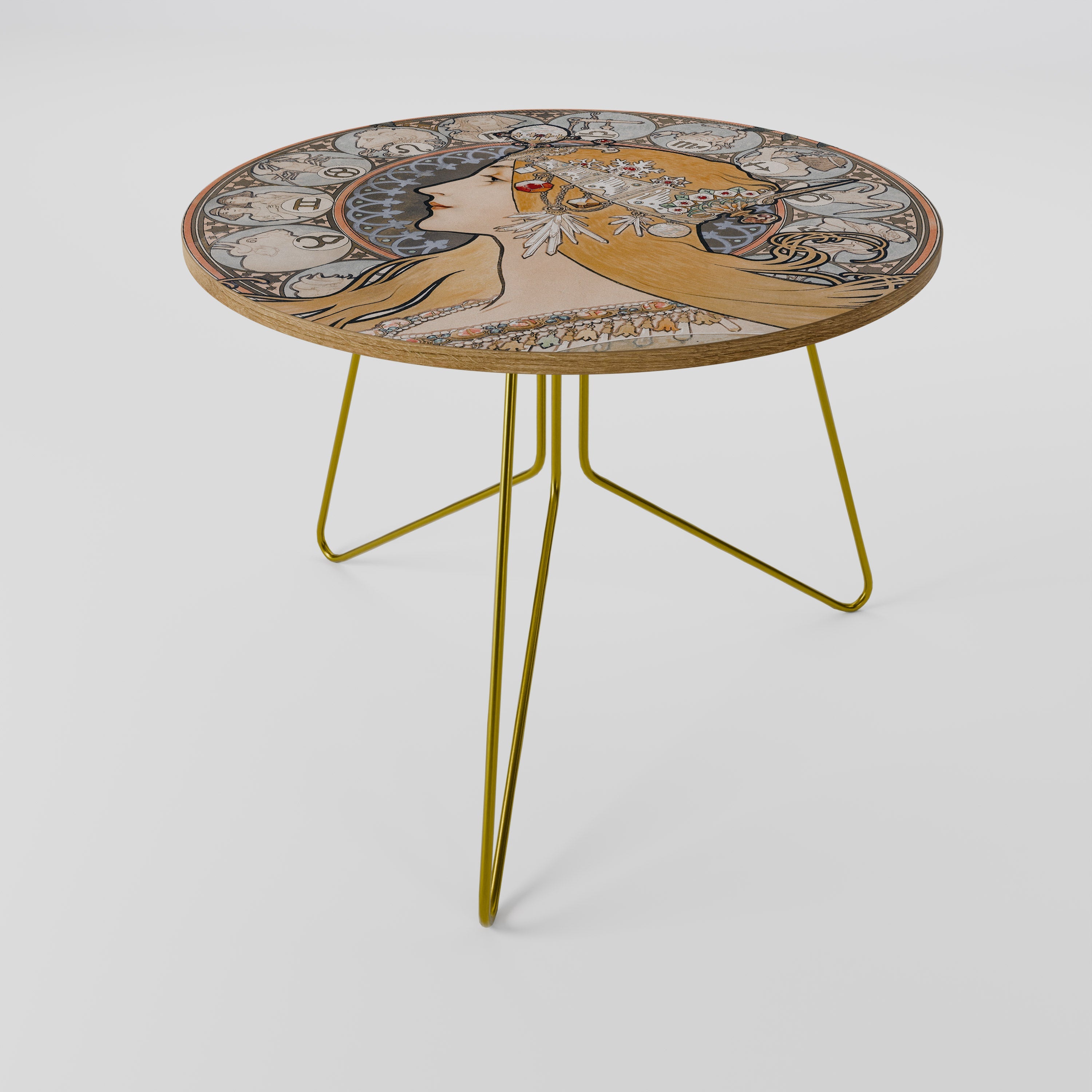 Table basse ZODIAQUE OU LA PLUME 69