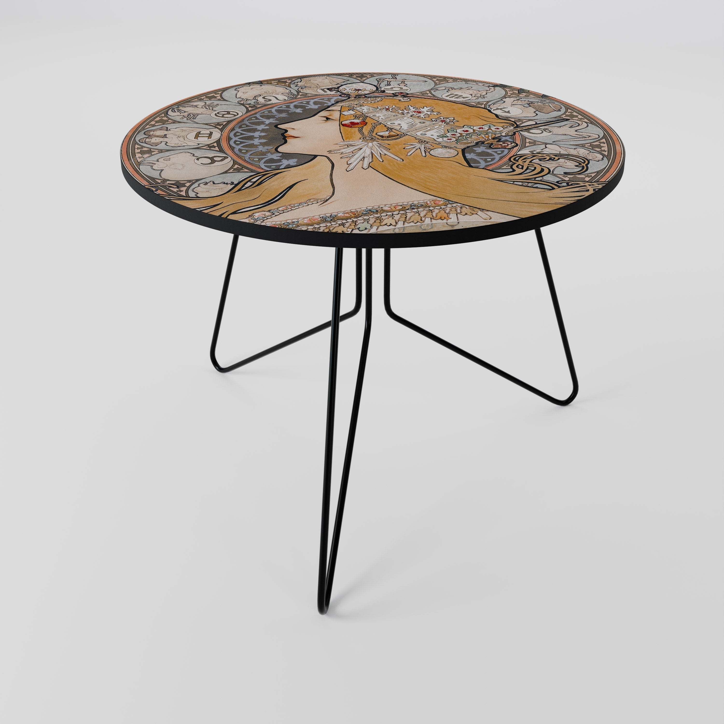 Table basse ZODIAQUE OU LA PLUME 69