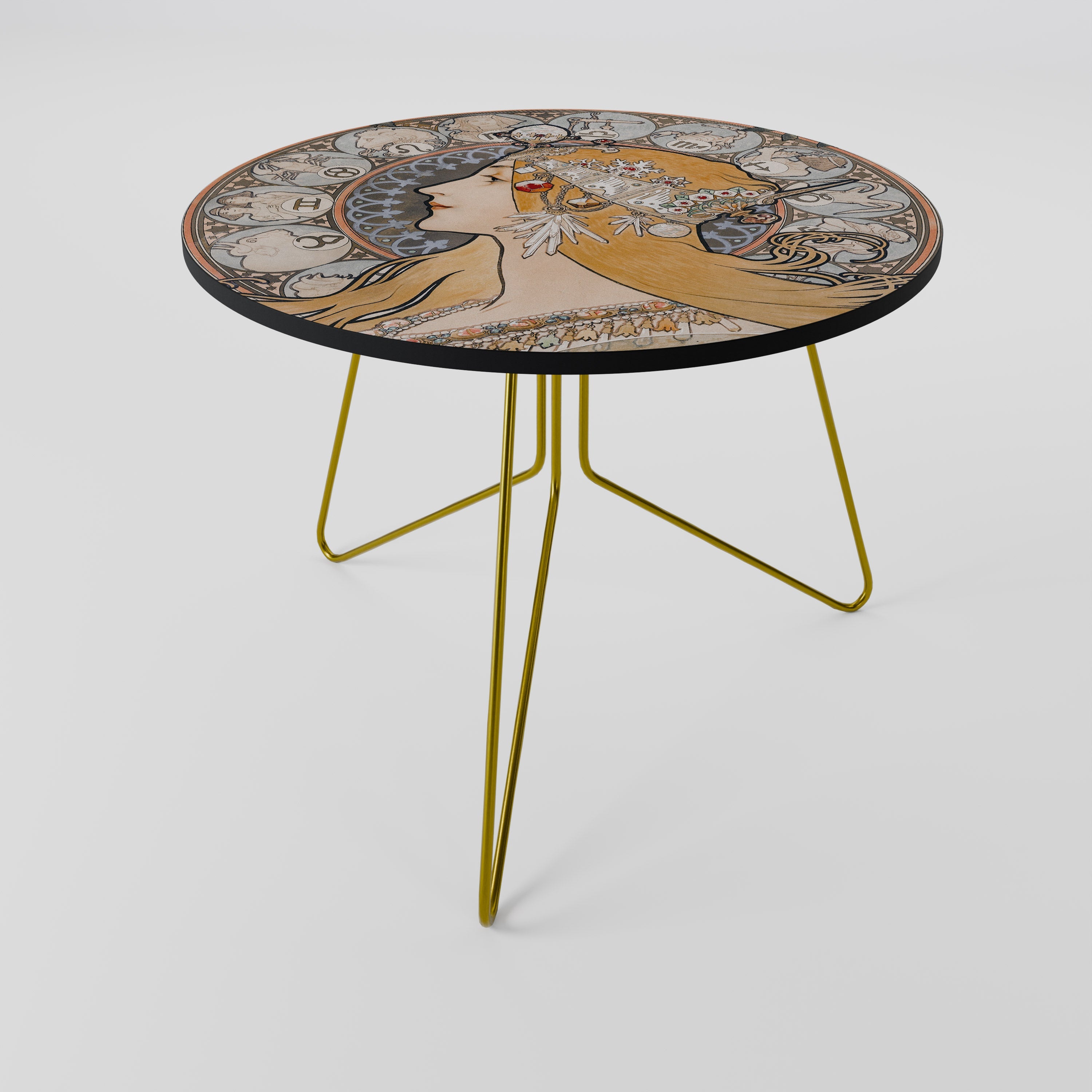 Table basse ZODIAQUE OU LA PLUME 69