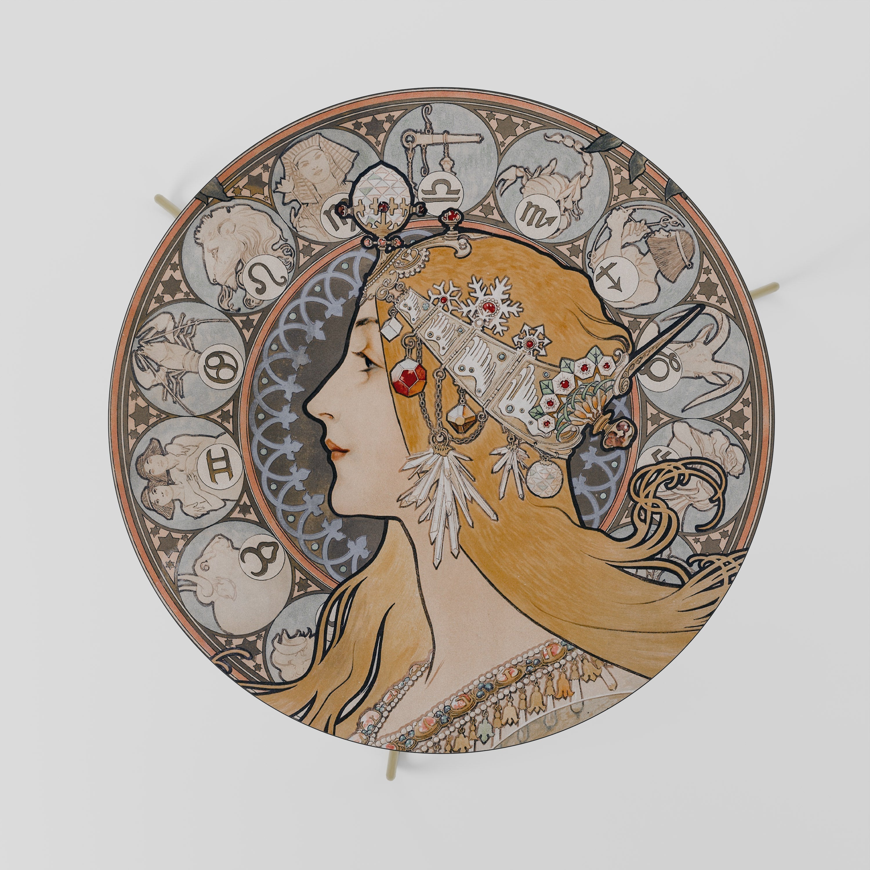 Table basse ZODIAQUE OU LA PLUME 69